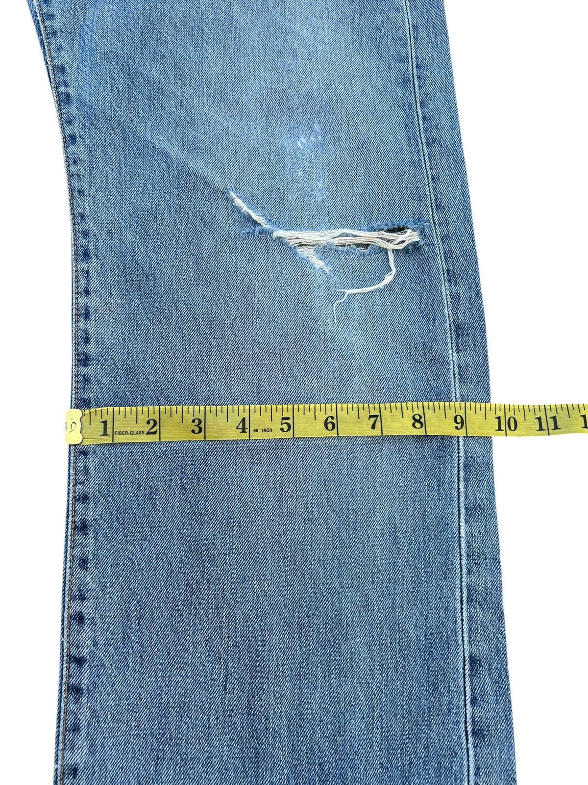 Kapital Vintage Edwin 505X Selvedge Distressed Denim Jeans Size US 30 / EU 46 - 19 Thumbnail