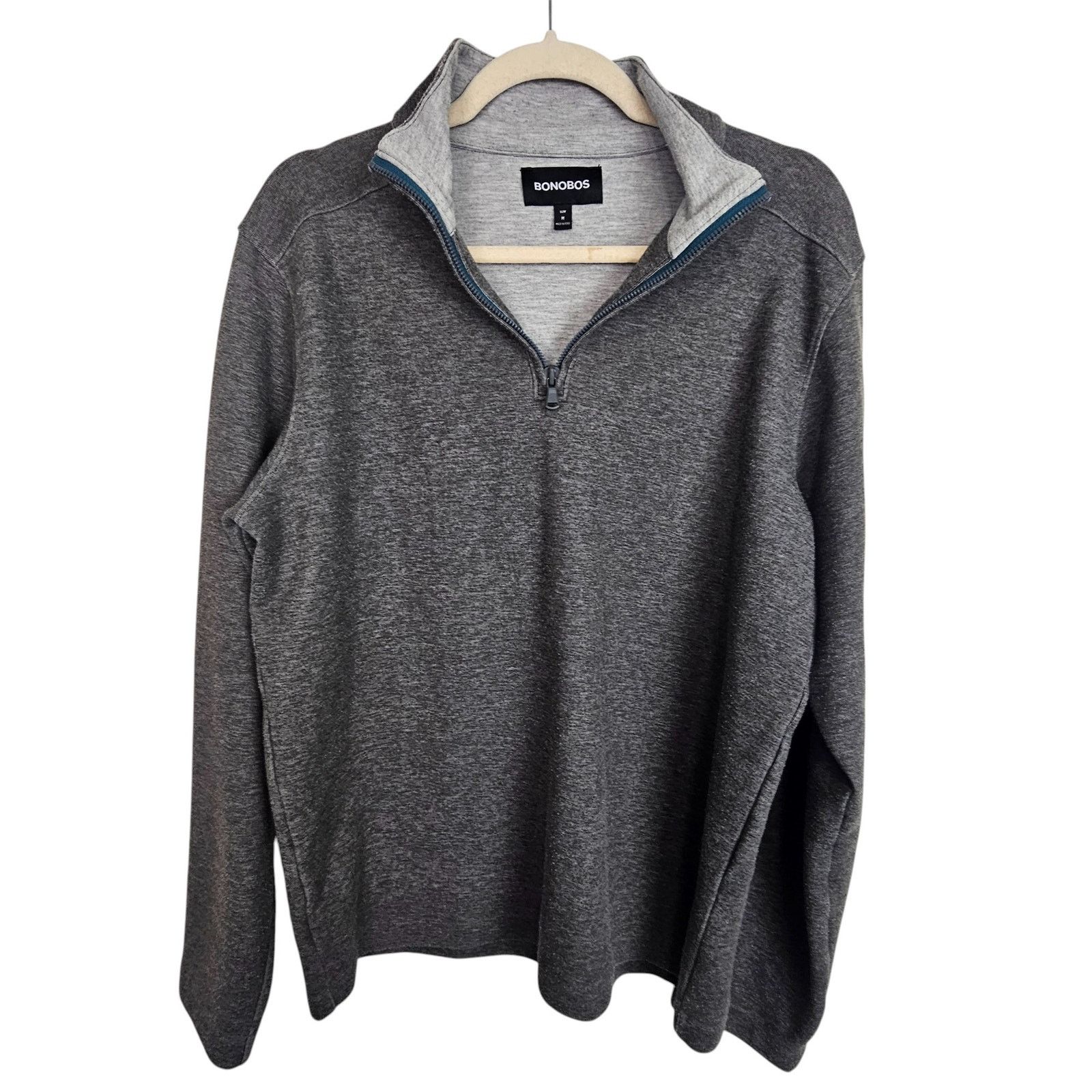 Bonobos Bonobos Mens Pullover Sweater M Minimalist Casual Preppy Size US M / EU 48-50 / 2 - 1 Thumbnail