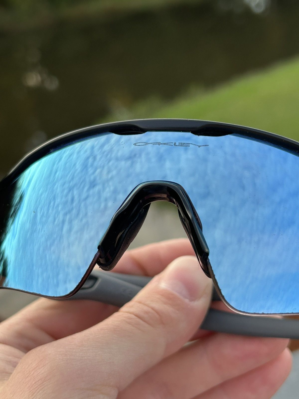 Oakley OAKLEY Radar EV Path Sunglasses – Prizm Sapphire Lens Size ONE SIZE - 6 Thumbnail