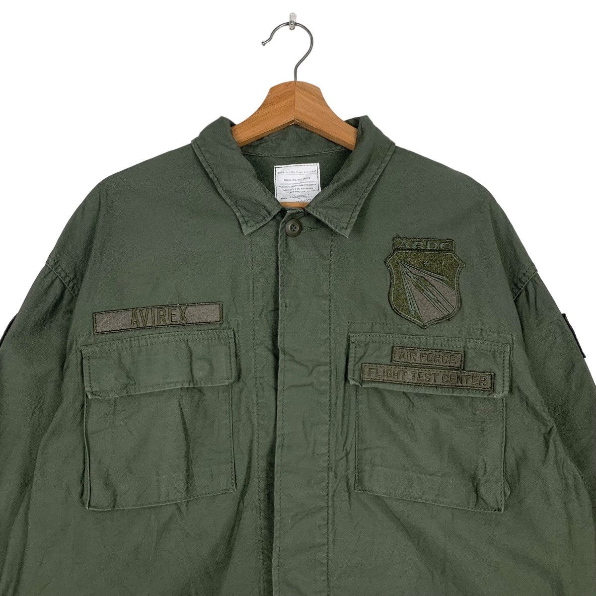Avirex AVIREX Cropped Field Jacket Button Jacket #0144-C8 Size ONE SIZE - 3 Thumbnail