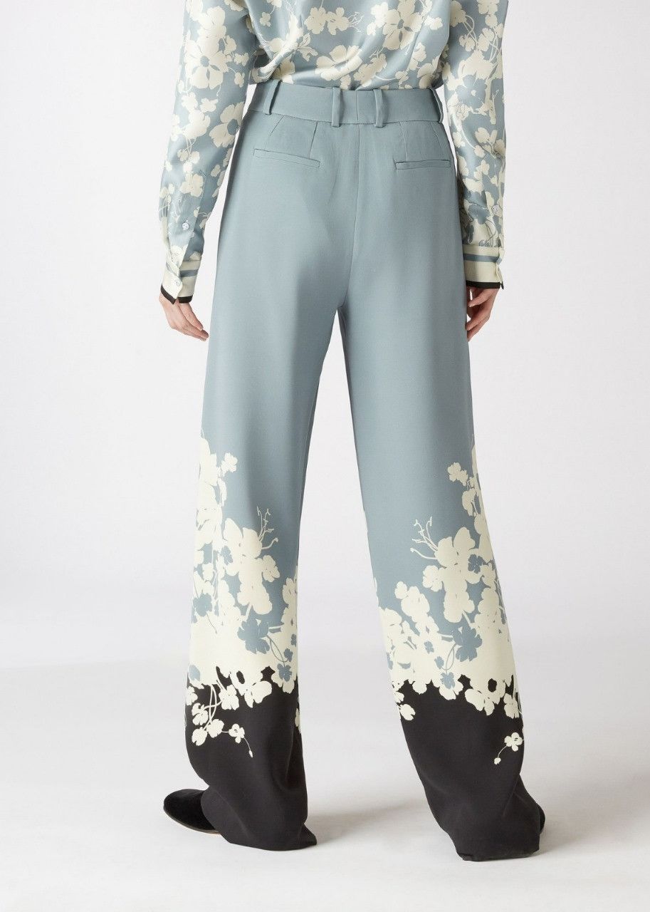 Loro Piana o1srvl11e0424 Trouser in Grey Black & White Size 26" / US 2 / IT 38 - 6 Thumbnail