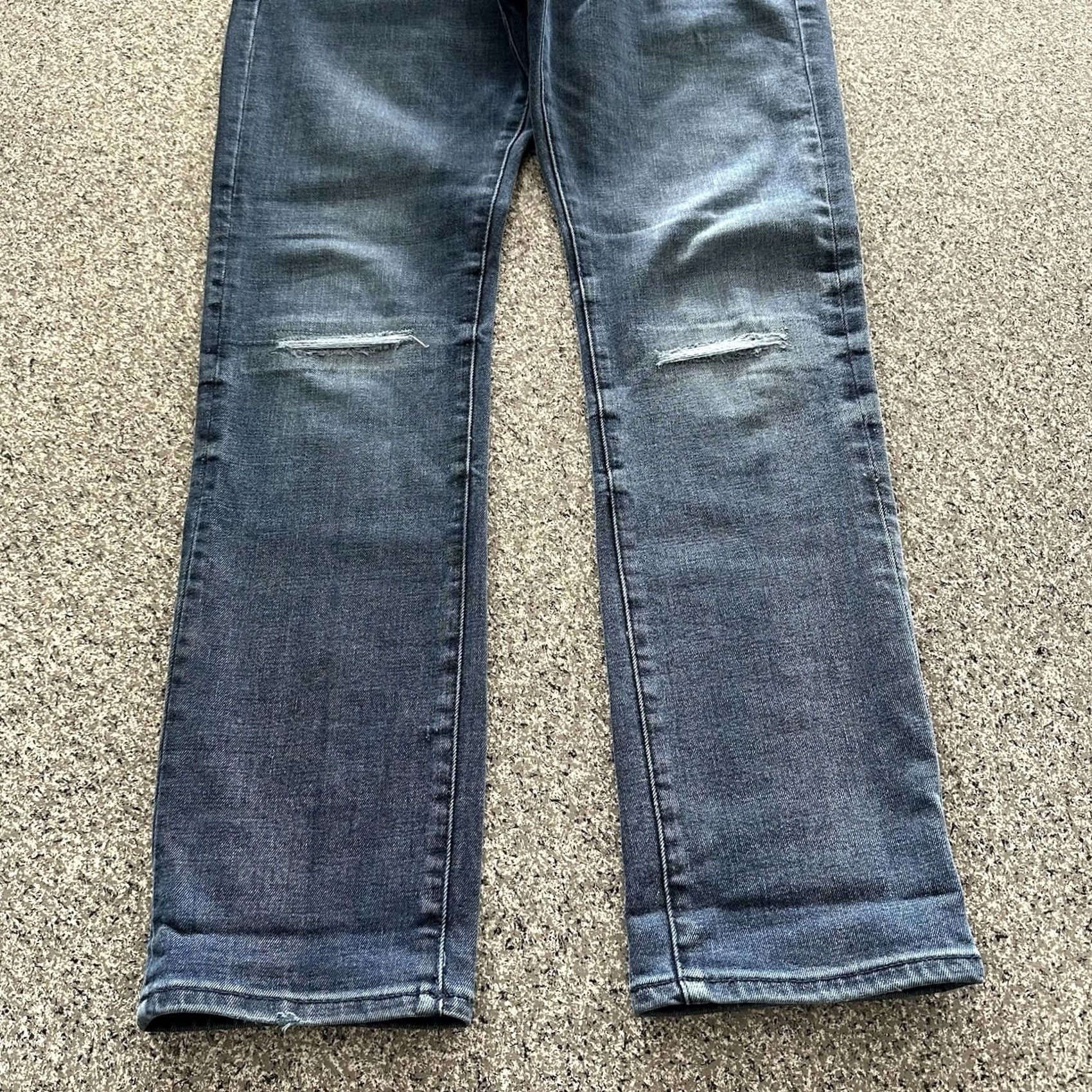 Gap Gap 1969 Jeans Men Slim 30 x 30 Blue Denim 5-Pocket Straight Jeans 1969 Gap Mens Slim Straight Jeans Blue/Denim 30in Inseam 30in Waist 38? Size US 38 / EU 54 - 2 Thumbnail