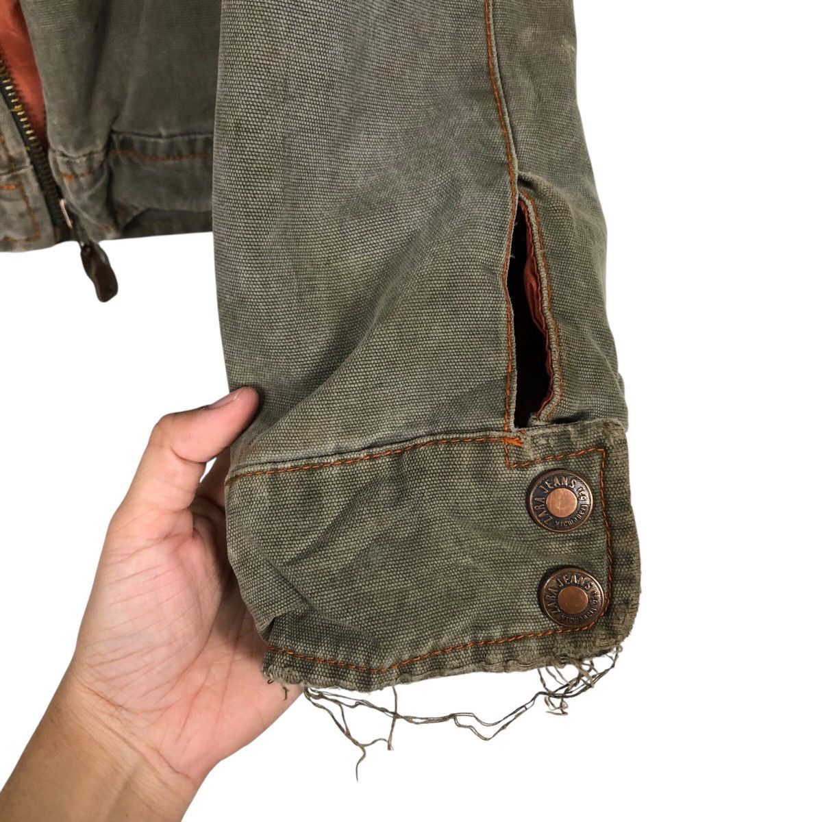 Zara 📌Vintage Cropped Biker Jacket Zara Jeans Multi Pocket Cargo Size US M / EU 48-50 / 2 - 16 Thumbnail