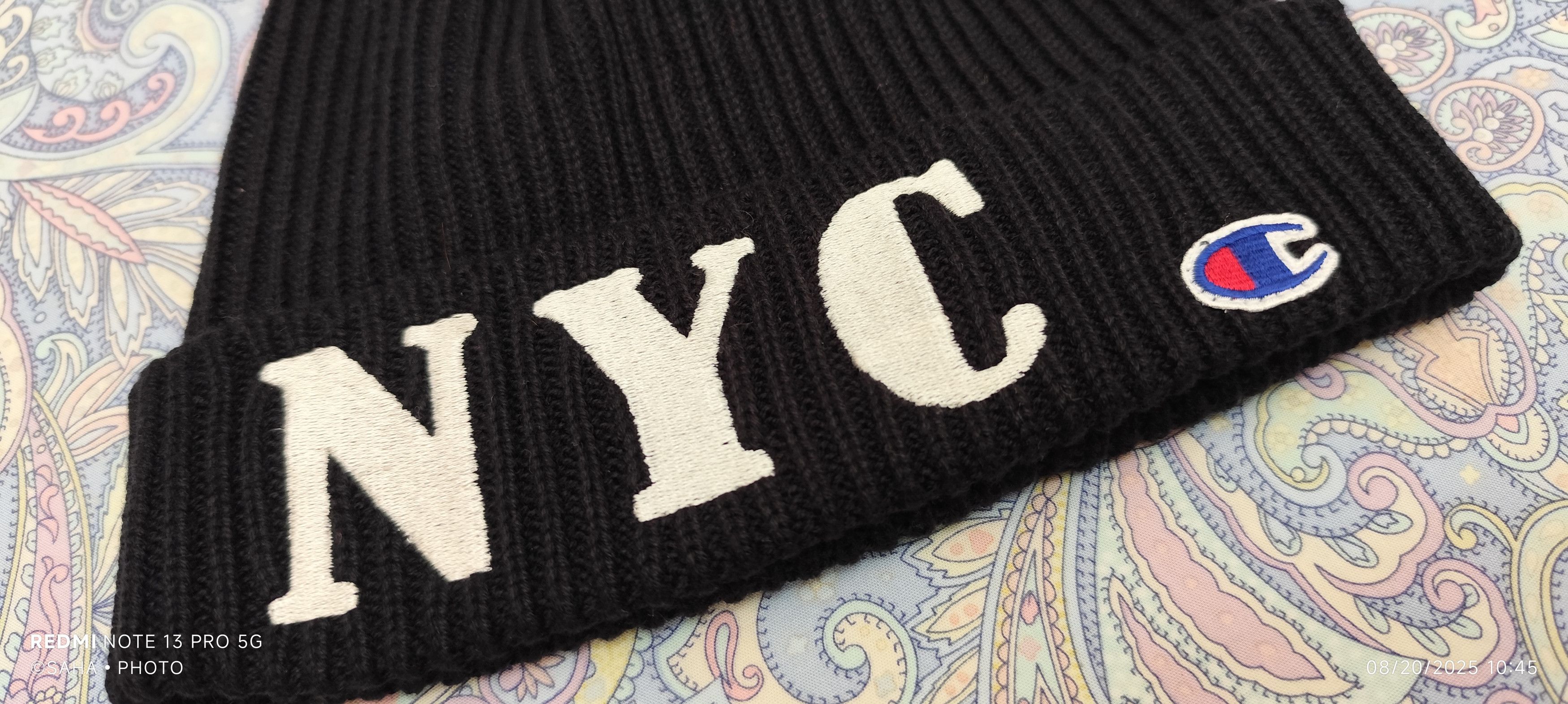 Champion Champion NYC Beanie Size ONE SIZE - 3 Thumbnail