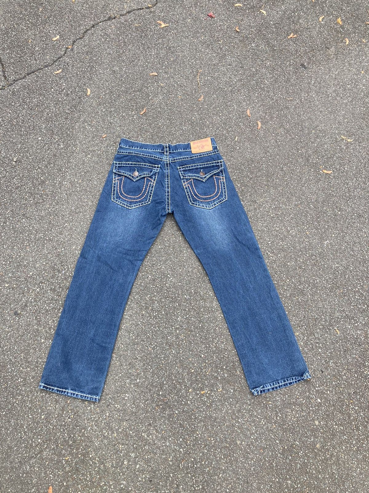 “Ricky Super T” Contrast Stitch Jeans
