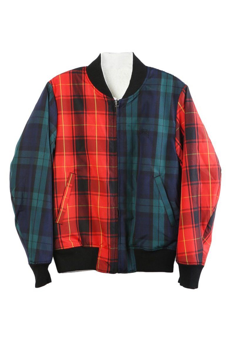 Stussy Reversible Bomber Jacket Size US M / EU 48-50 / 2 - 1 Thumbnail