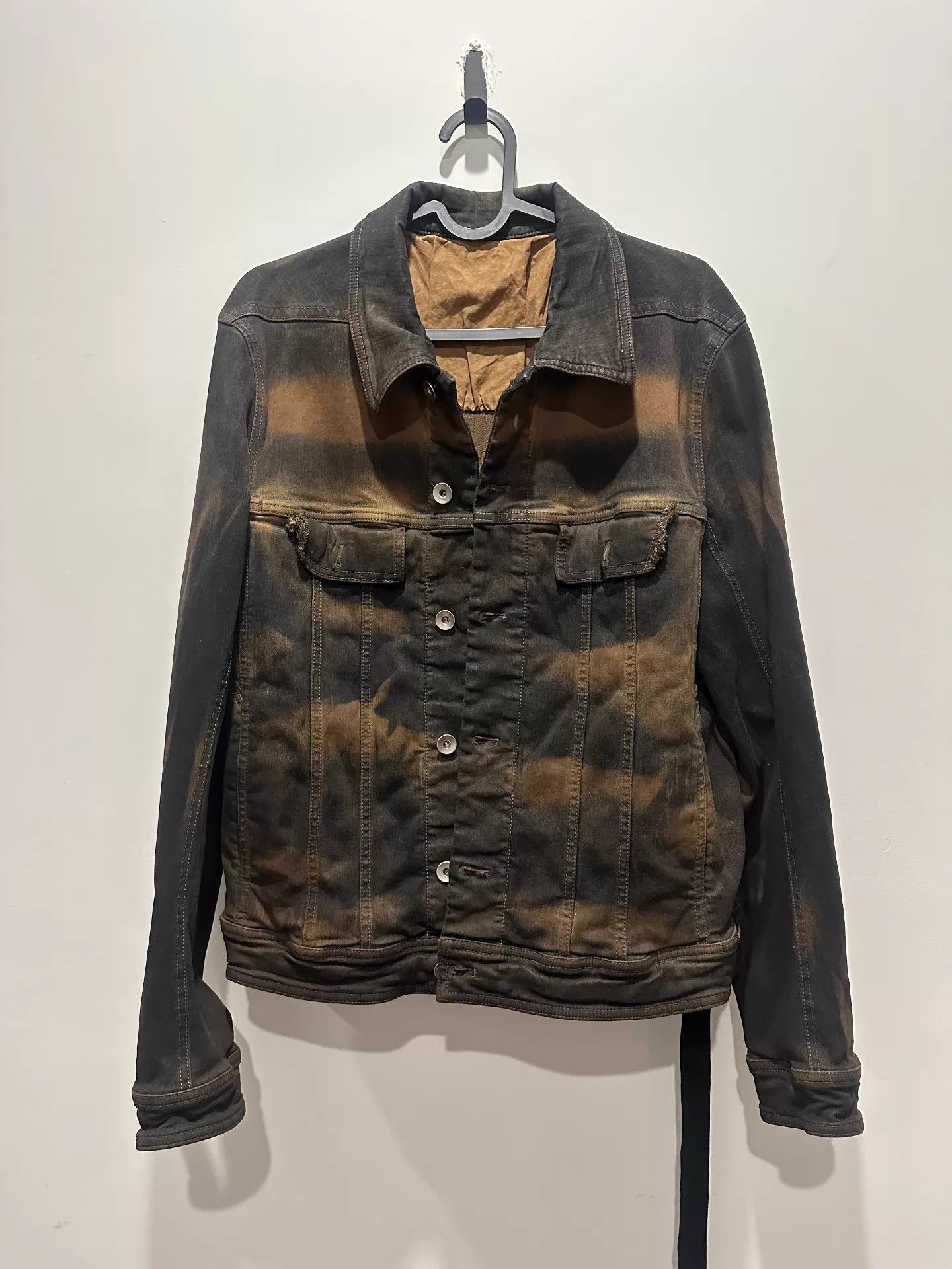 Rick Owens RICK OWENS DRKSHDW 23AW distressed short dirt slim L Size US L / EU 52-54 / 3 - 1 Thumbnail