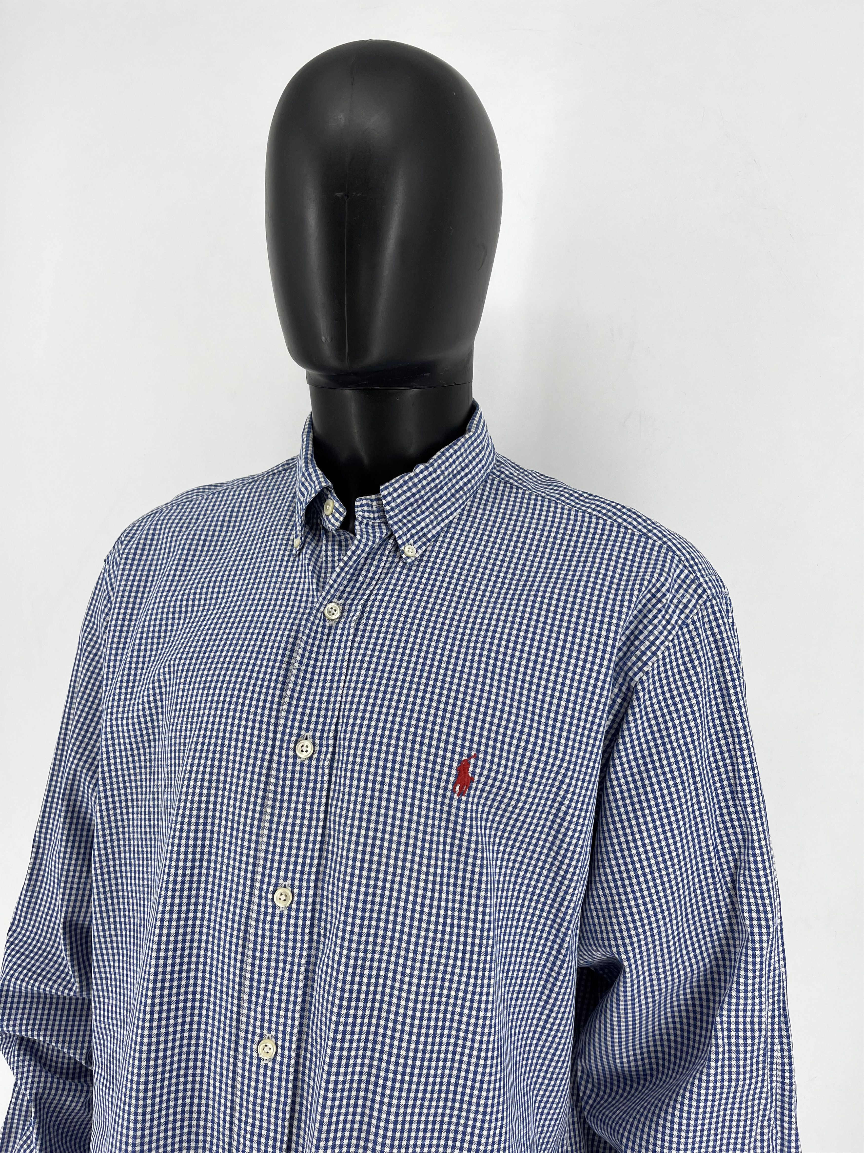 Polo Ralph Lauren Vintage y2k Polo Ralph Lauren Plaid Blake Cotton Flannel Size US XL / EU 56 / 4 - 7 Thumbnail
