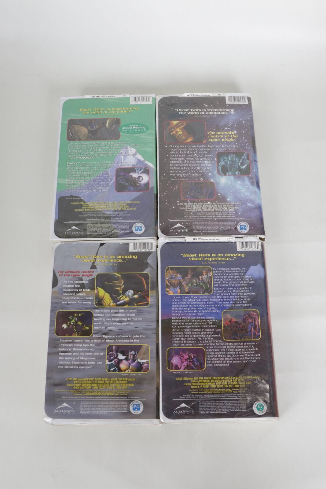 Other 98' Alliance Beast Wars Bundle VHS Tape Size ONE SIZE - 2 Thumbnail