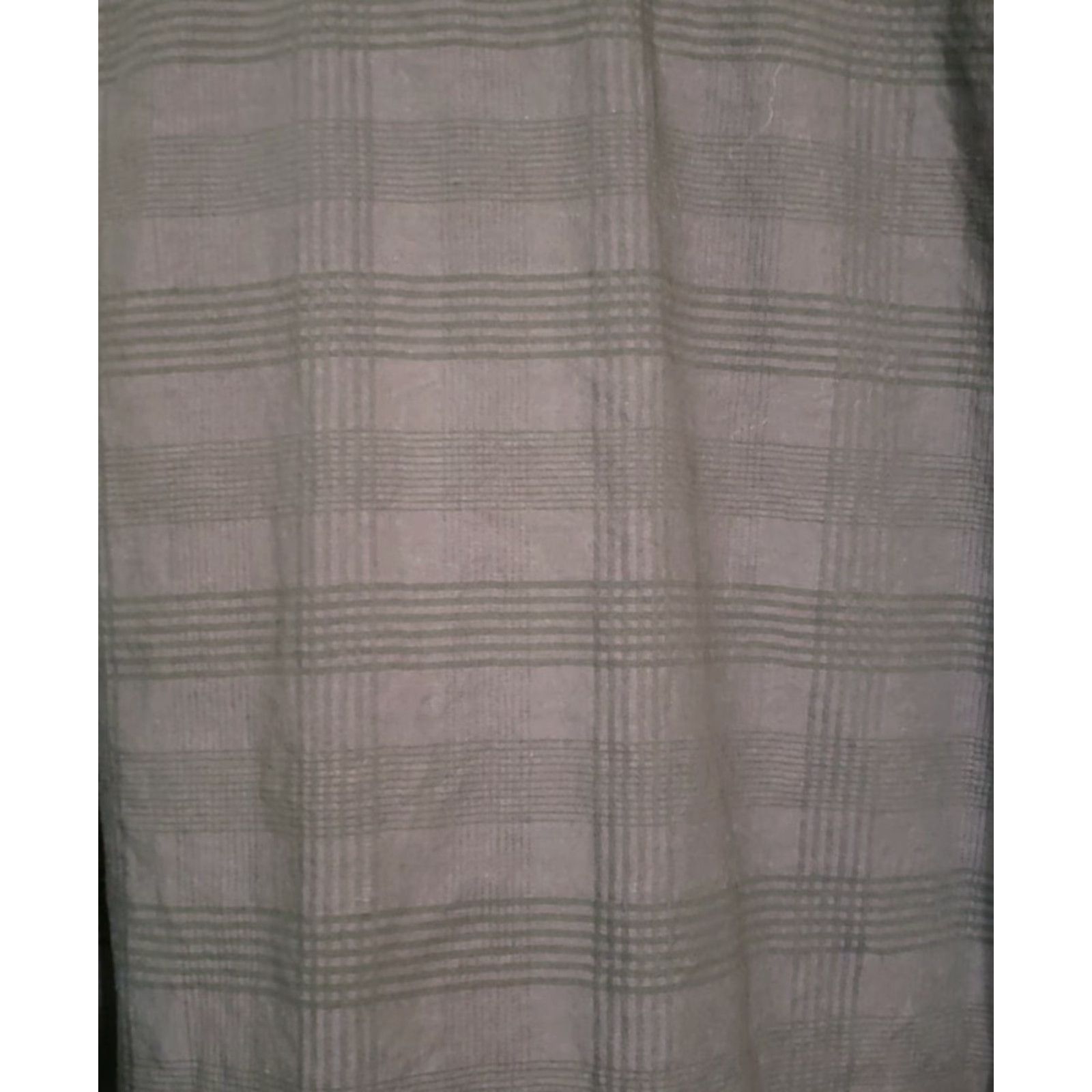 Vintage VINTAGE Blue Shirt Warm Soft Elongated Dark Checkered Fashionable Cotton XL Size US XL / EU 56 / 4 - 6 Thumbnail
