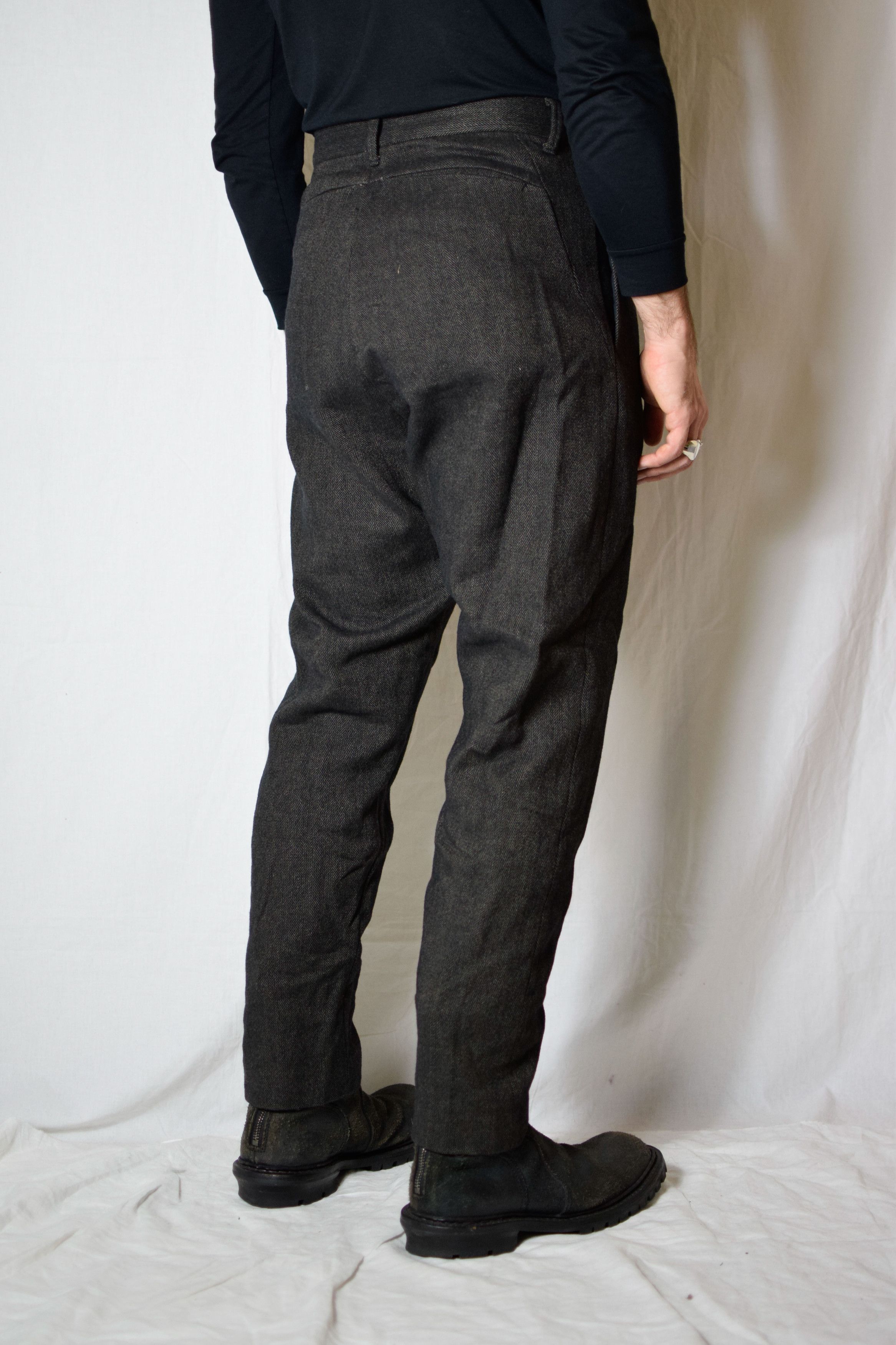 Julius PS19 Herringbone Pants - 647PAM3