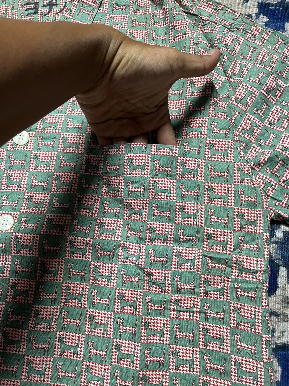 Christian Dior Monsieur 🔥Vintage Christian Dior Cat Monogram Shirt Button Up Y2K Size US L / EU 52-54 / 3 - 4 Thumbnail