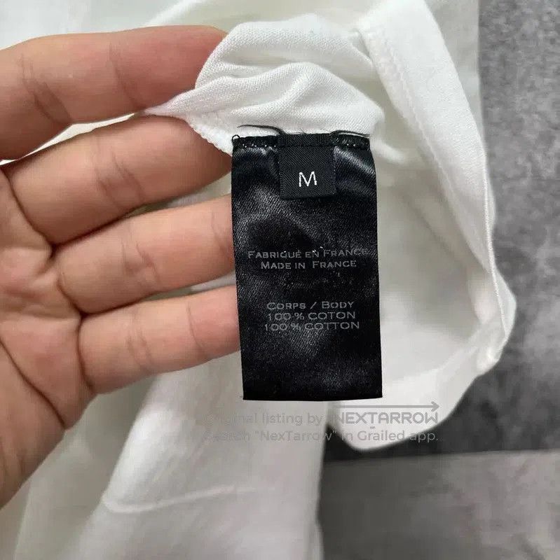Balmain Balmain White Logo Cotton T-Shirt for Men . Size US M / EU 48-50 / 2 - 6 Thumbnail