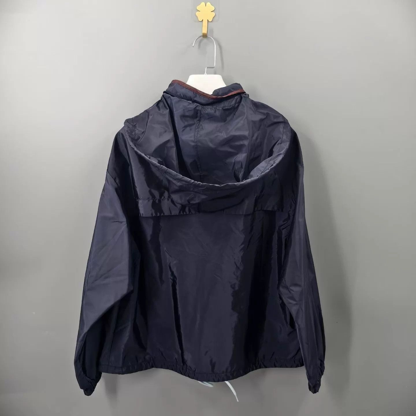 Prada PRADA Women's Triangle Logo Zipper Pockets Collar Jacket Size XS / US 0-2 / IT 36-38 - 2 Thumbnail