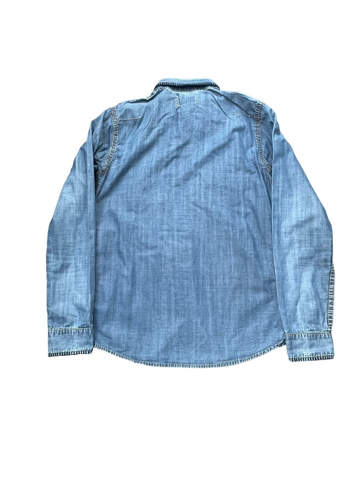 Japanese Brand Unknown Brand Custom Chambary Shirt Size US S / EU 44-46 / 1 - 5 Thumbnail