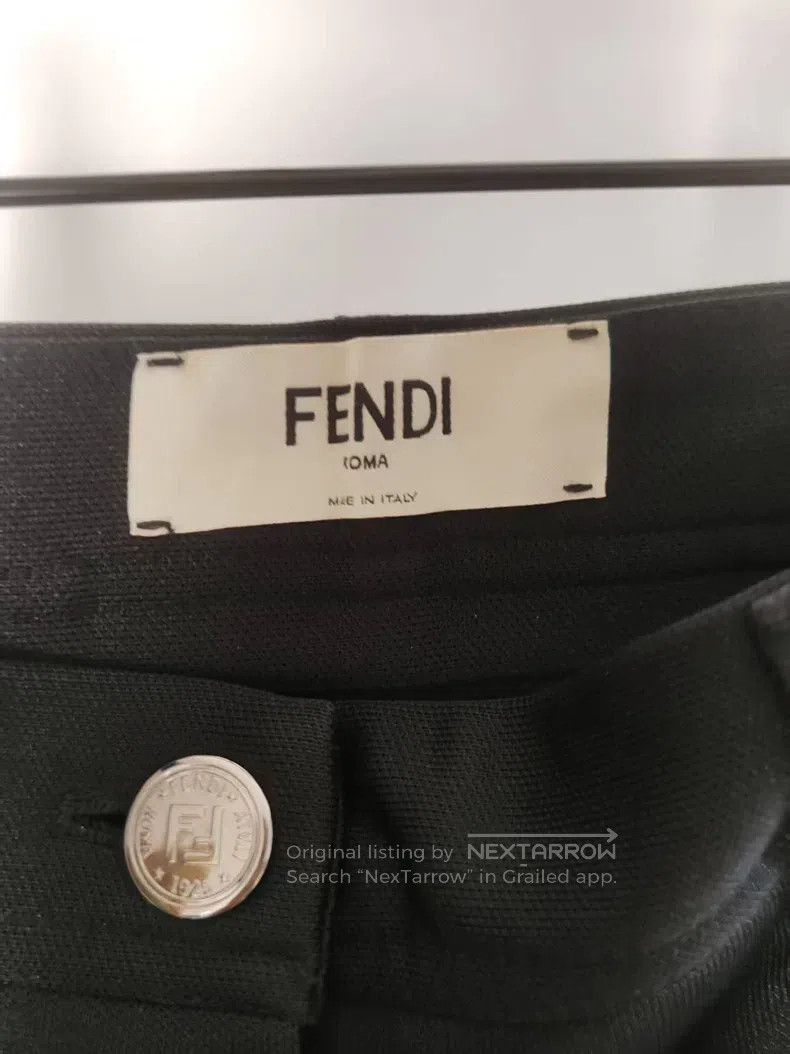 Fendi Fendi Pinstripe Trousers Size 27" / US 4 / IT 40 - 3 Thumbnail