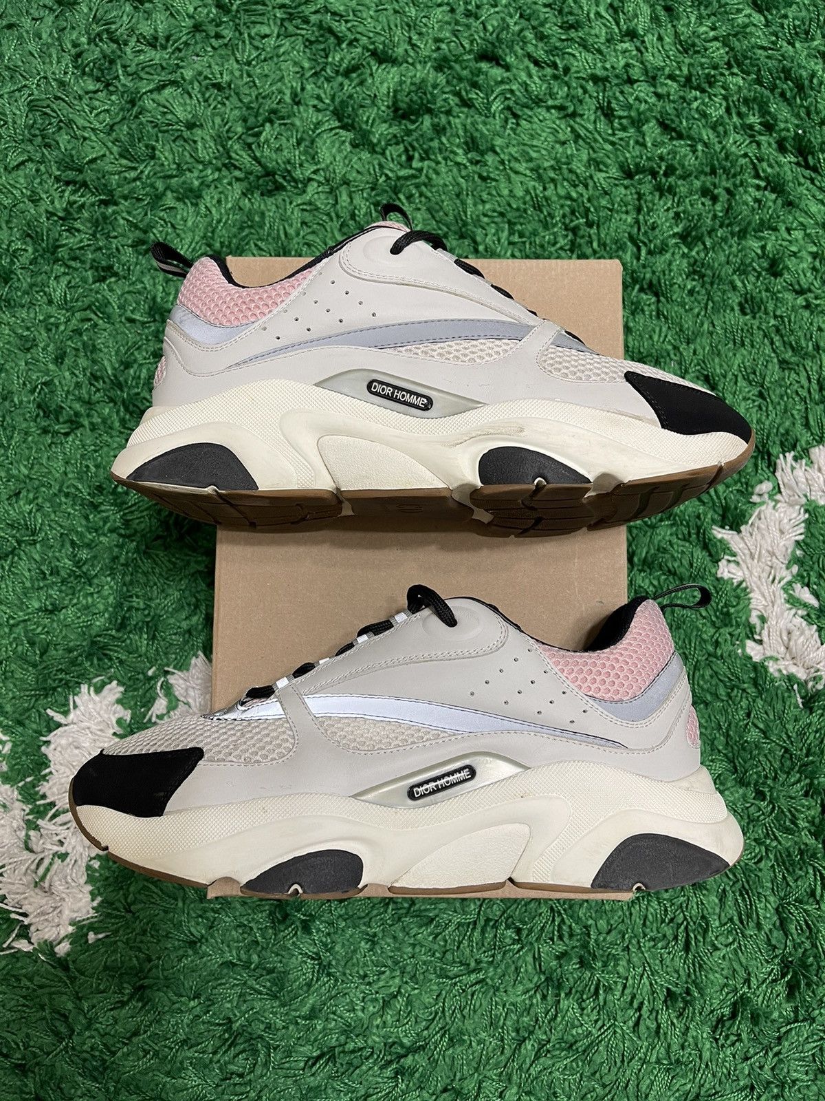 image of Dior B22 Pink/cream Shoes, Men's (Size 11)