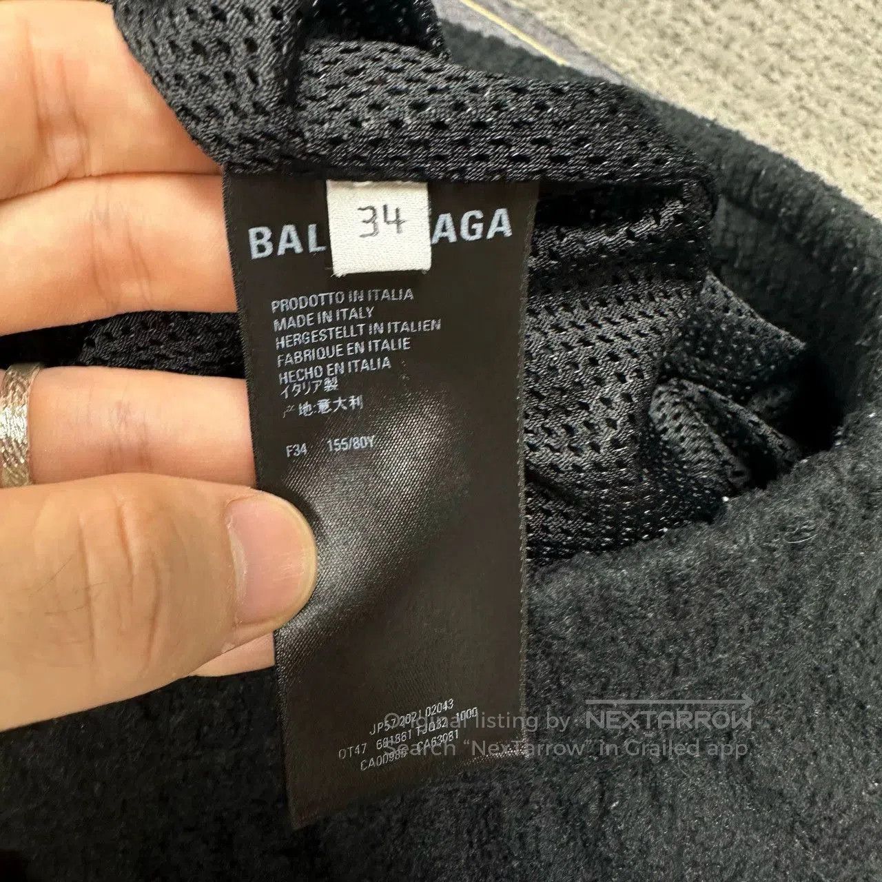 Balenciaga balenciaga tiger logo black fleece jacket. Size US S / EU 44-46 / 1 - 5 Thumbnail