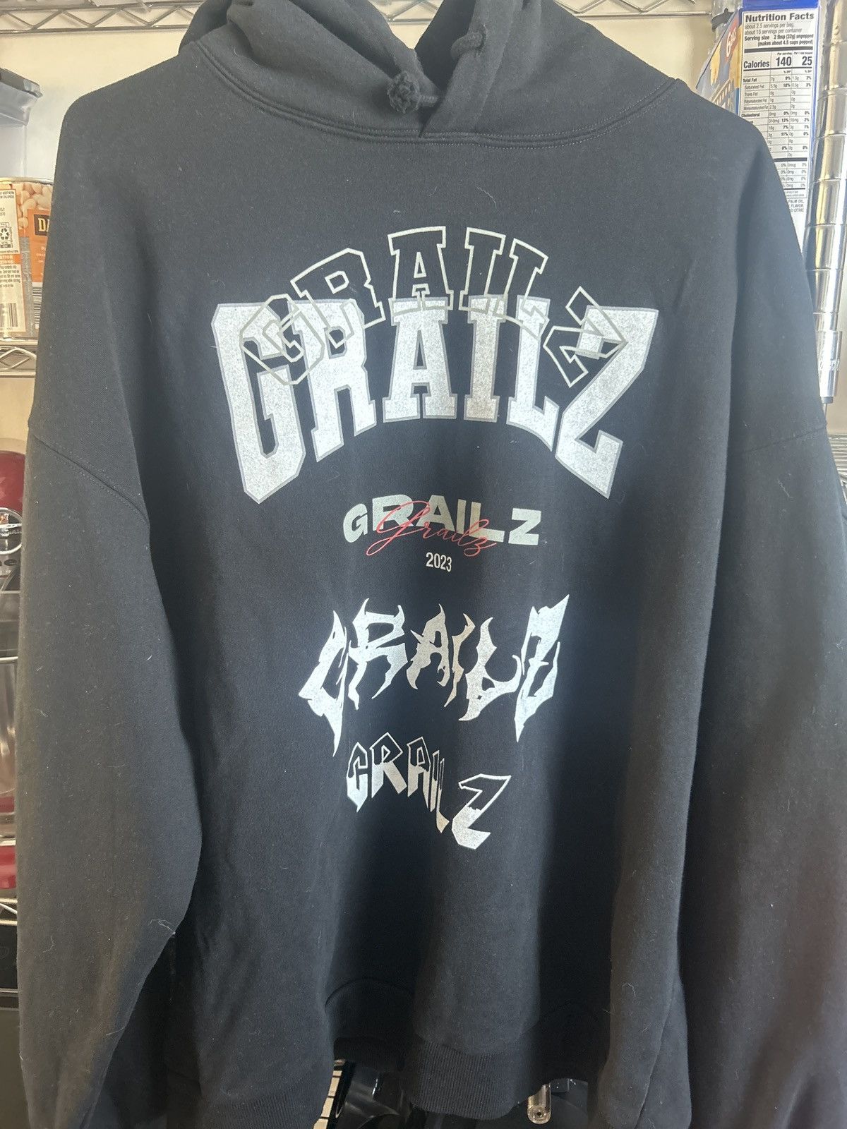 GRAILZ Project GRAILZ 2023 Multi-logo graphic hoodie Size US L / EU 52-54 / 3 - 1 Thumbnail