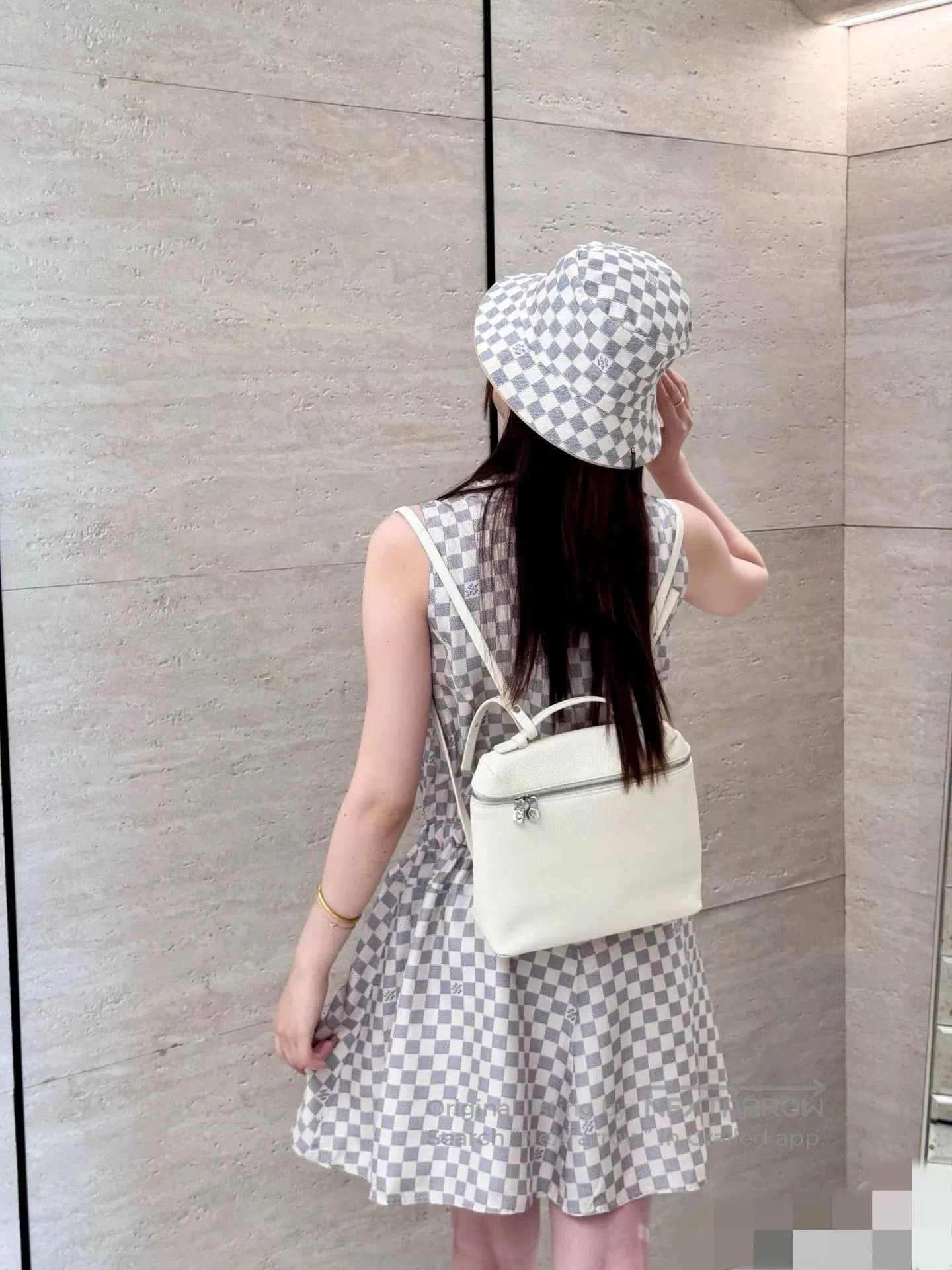 Louis Vuitton Louis Vuitton New Checkered Sleeveless Dress. Size US S / EU 44-46 / 1 - 8 Thumbnail