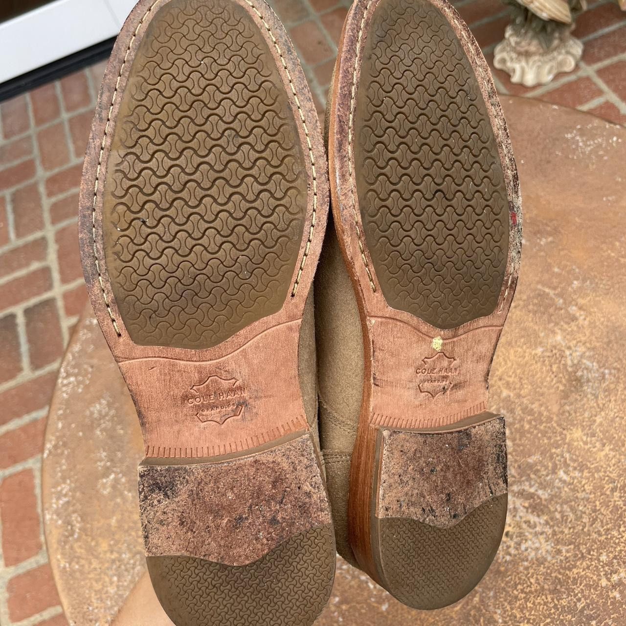 Cole Haan Cole Haan C29705 Mens Feathercraft Grand Oxfords Tan Beige Size US 8 / EU 41 - 5 Thumbnail