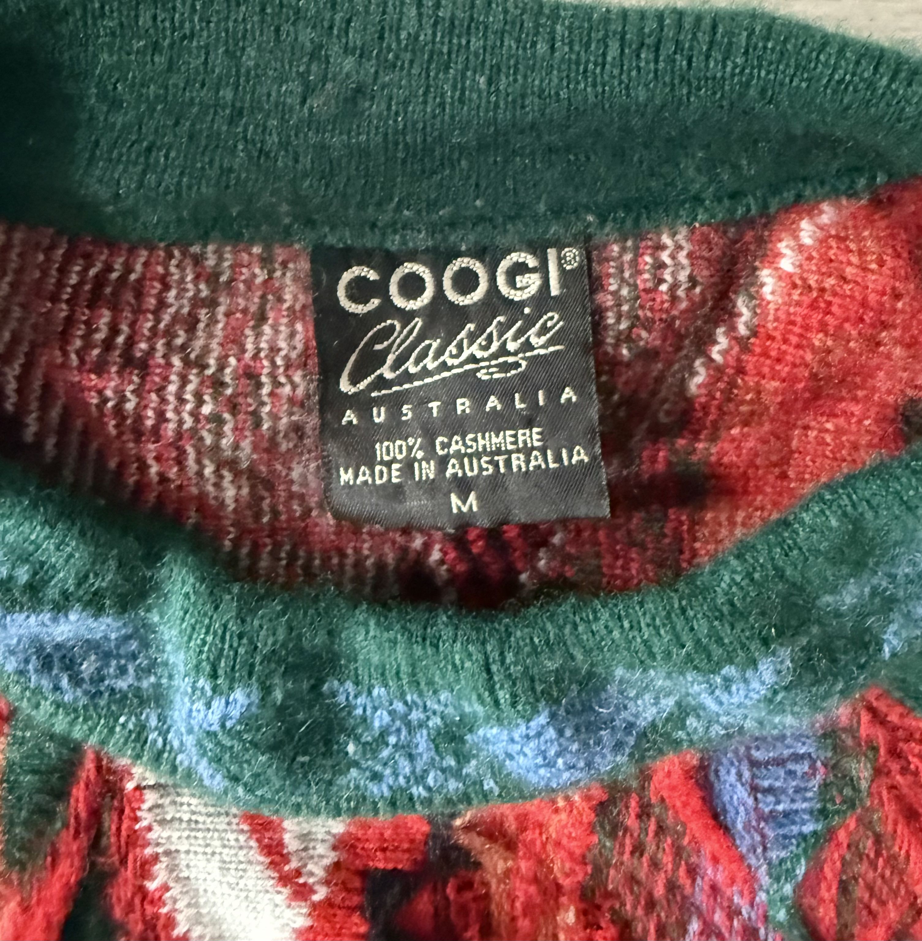 Coogi COOGI Vintage Cashmere Sweater Size US XL / EU 56 / 4 - 2 Thumbnail