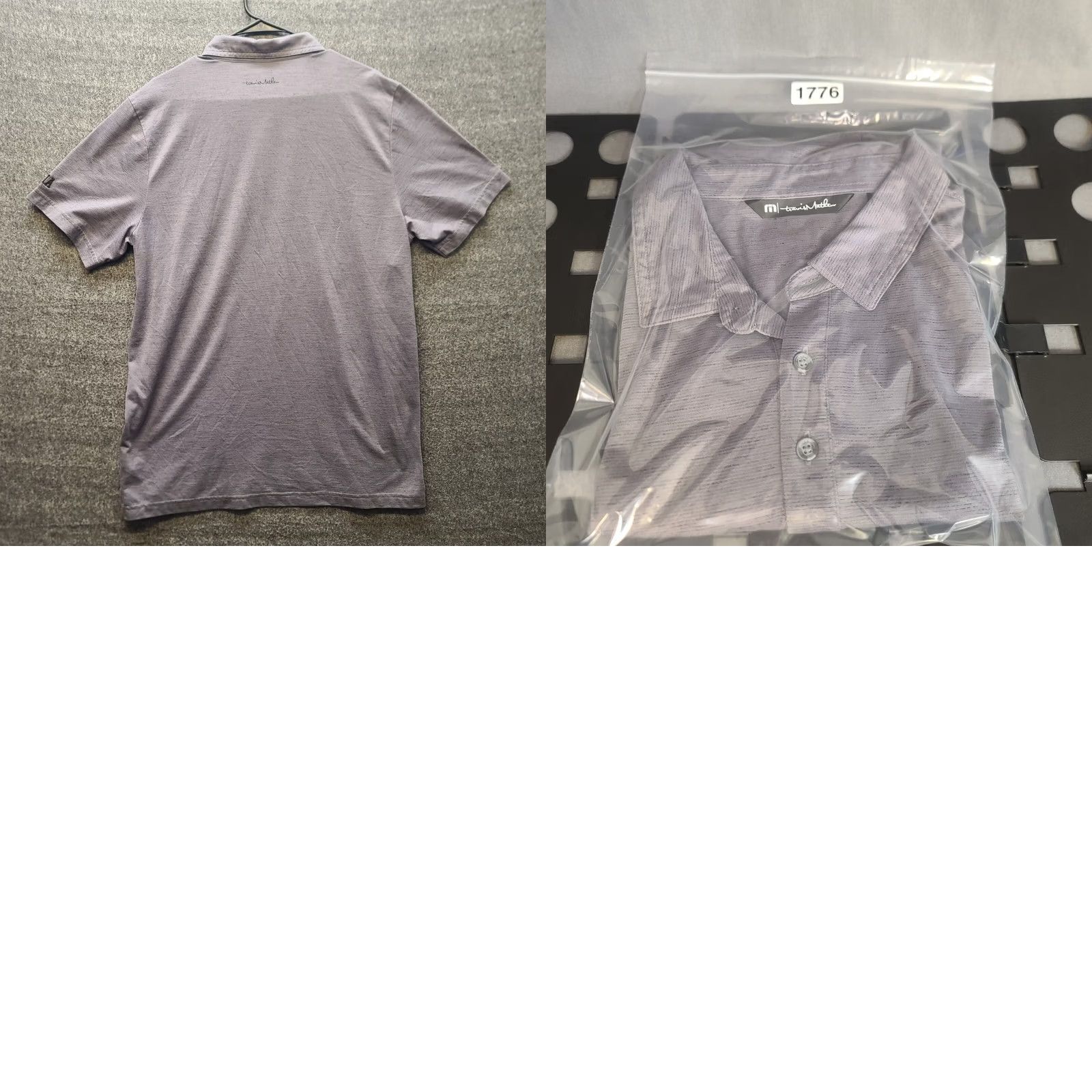 TravisMathew Travis Mathew Polo Mens XL Regular Fit Golf Performance Placket Popover Stretch Shirt Size US XL / EU 56 / 4 - 8 Thumbnail
