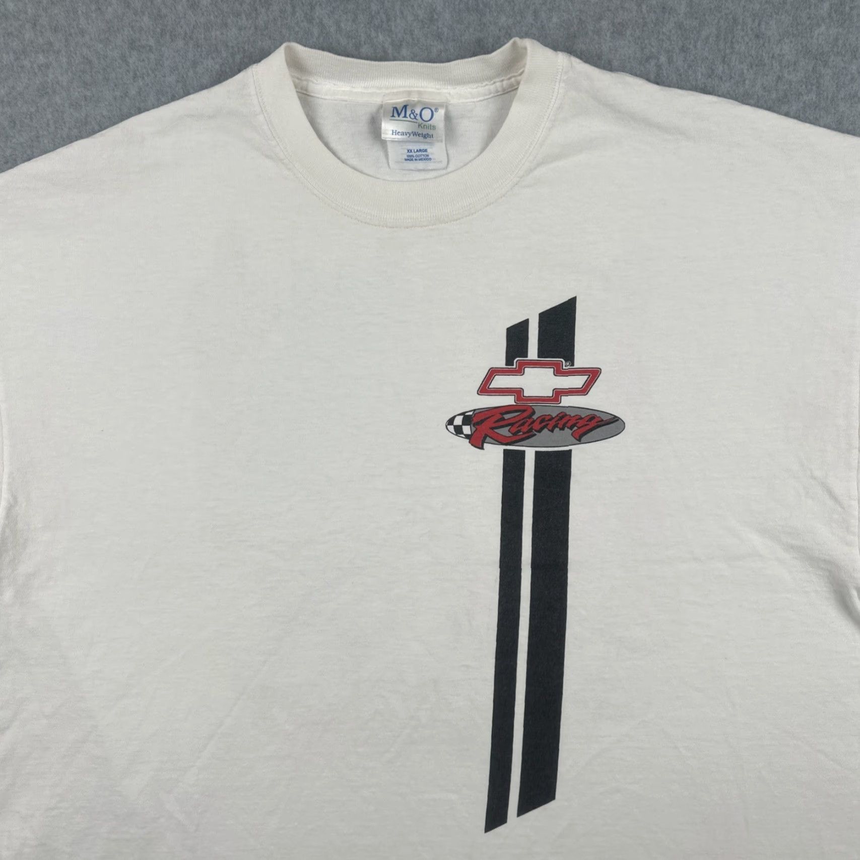 Doublet VINTAGE M&O KNITS Mens XXL White Shirt Chevrolet Racing Double-Sided Graphic Tee Size US XXL / EU 58 / 5 - 6 Thumbnail