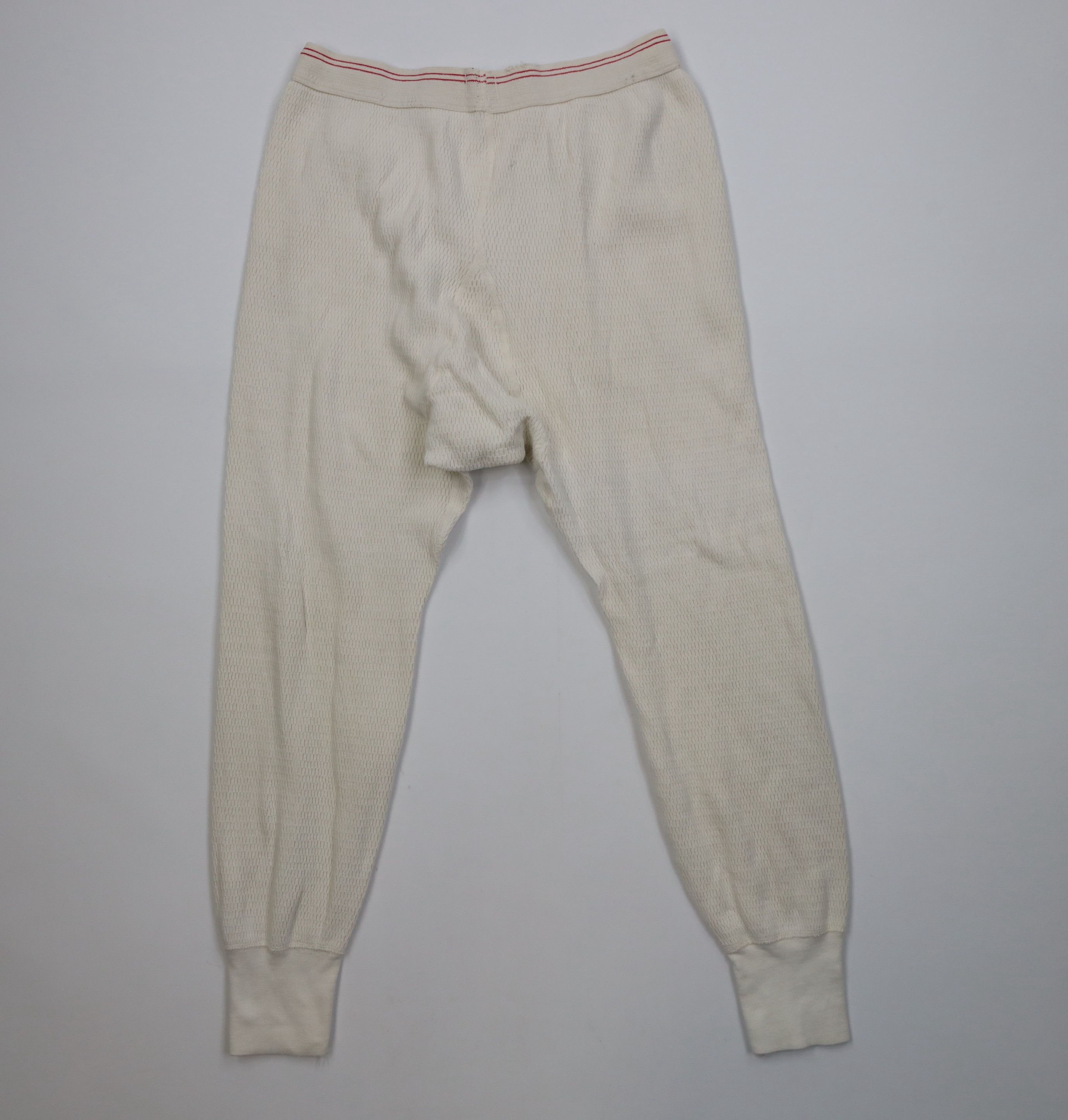 Vintage Vintage 50s Streetwear Waffle Knit Base Layer Pants USA Size US 38 / EU 54 - 8 Thumbnail