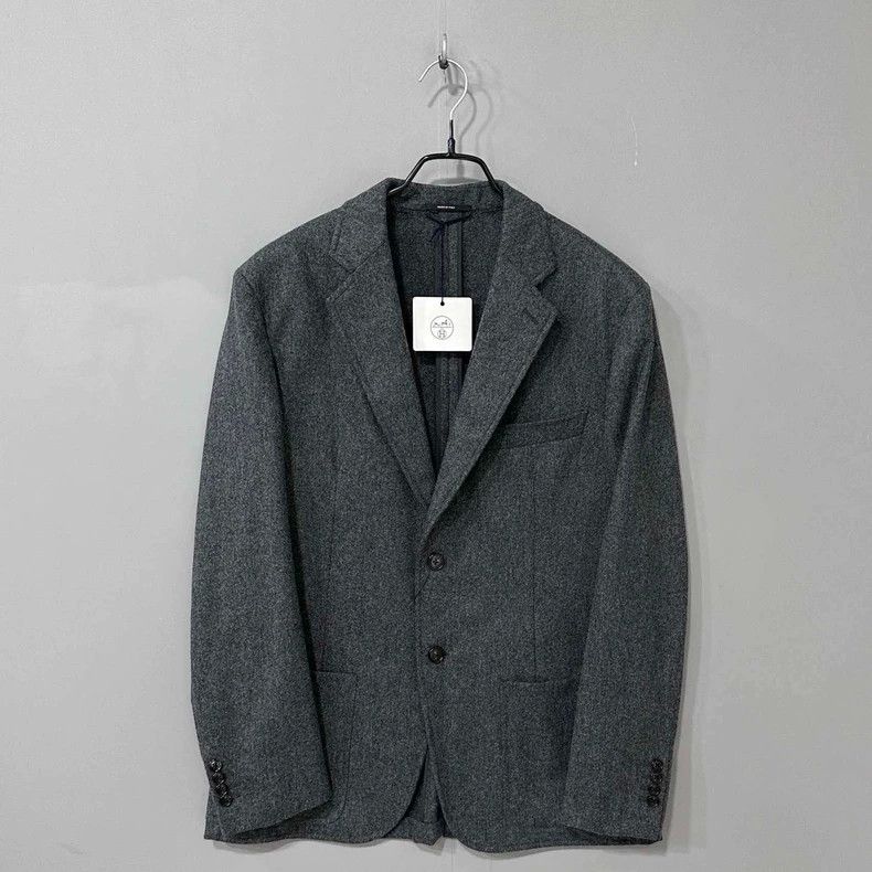Hermes Hermes Pure Wool Lapel Suit Jacket Size US L / EU 52-54 / 3 - 1 Thumbnail