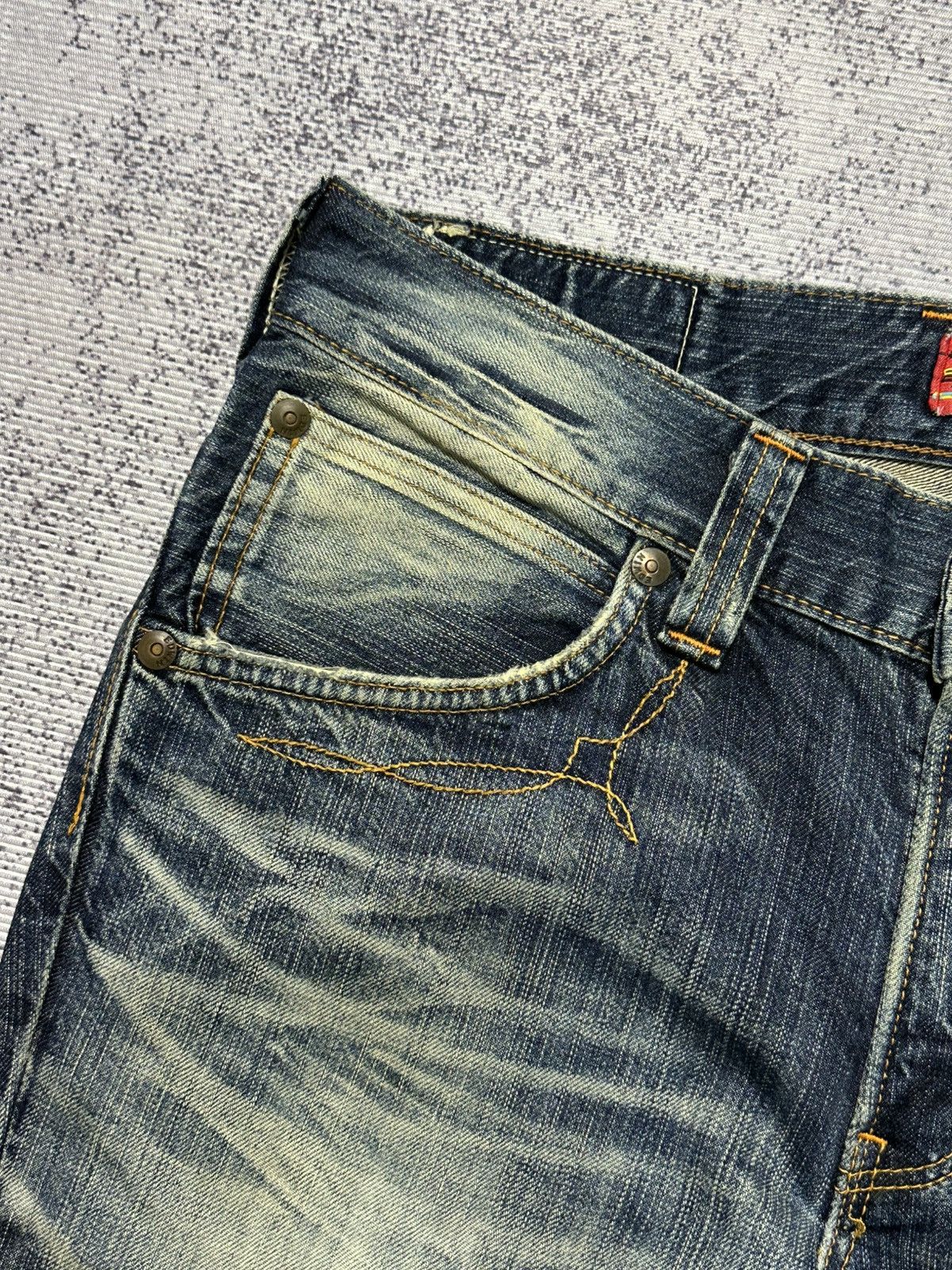 Edwin Edwin 503 Blue Trip Washed Bobcut Denim Size US 32 / EU 48 - 8 Thumbnail