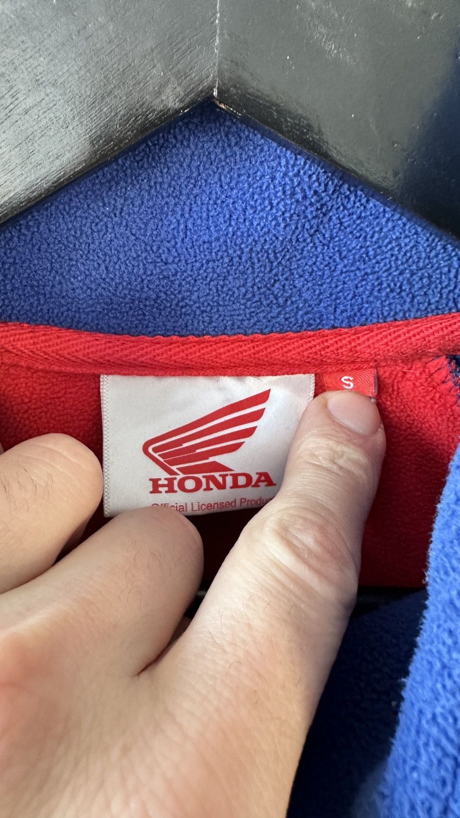 Honda Honda Racing Team Fleece Zip Up Jacket Size S Gorpcore Moto Size US S / EU 44-46 / 1 - 12 Thumbnail