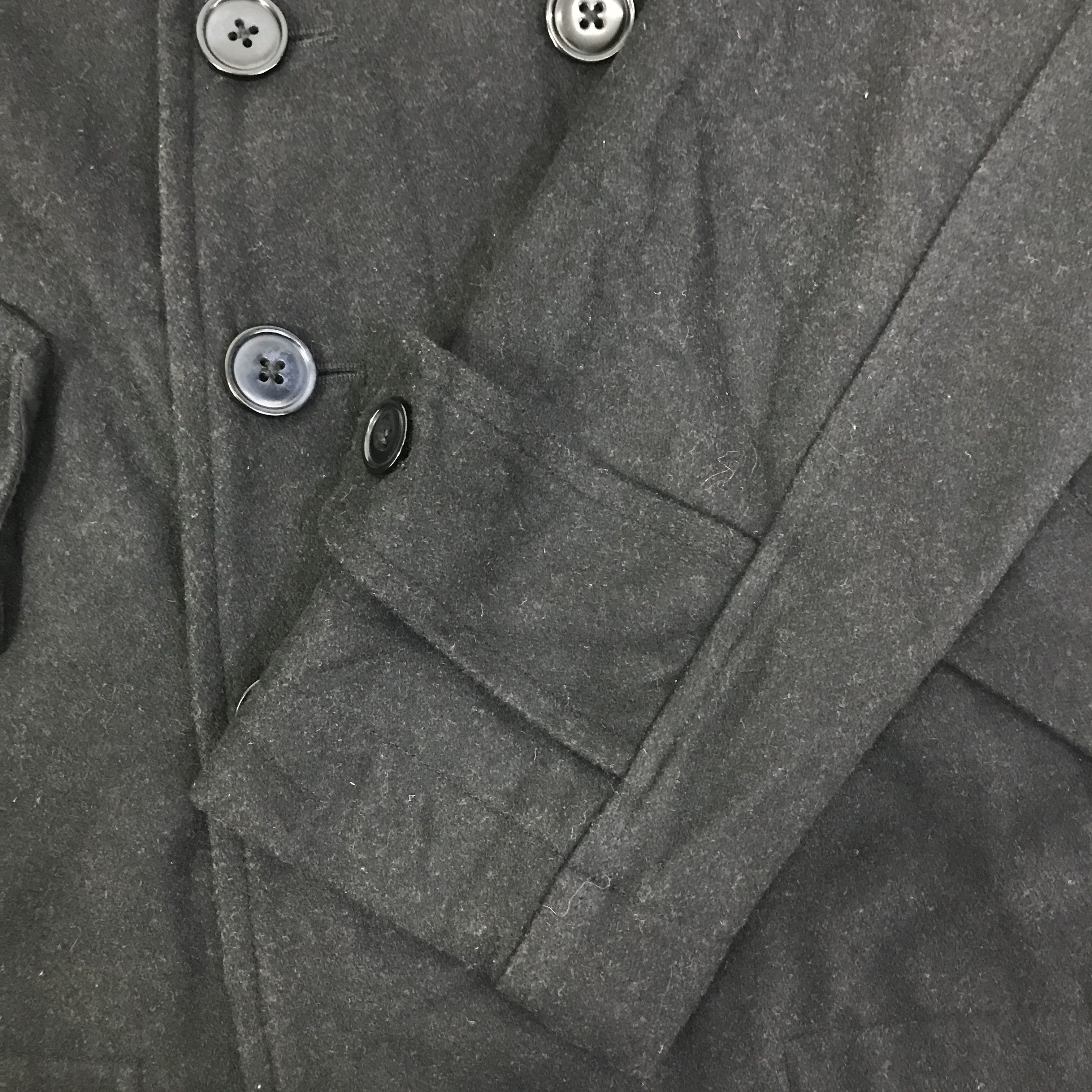 semanticdesign Semantic Design Wool double Berated Coat Jacket K85B16 Size US L / EU 52-54 / 3 - 8 Thumbnail