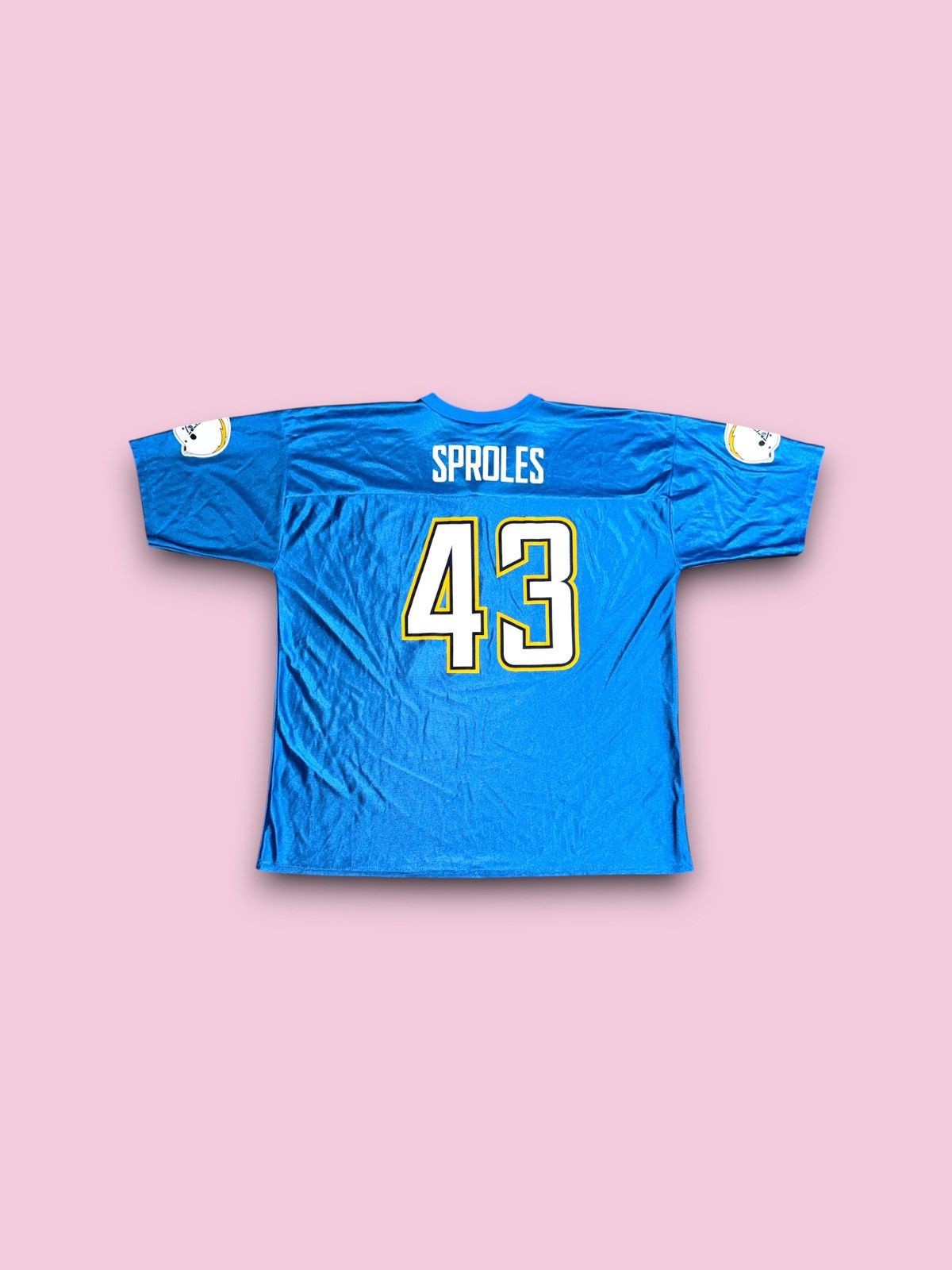 NFL Vintage San Diego Chargers Darren Sproles NFL jersey 2XL Size US XXL / EU 58 / 5 - 2 Thumbnail