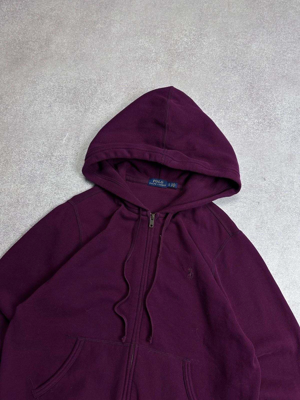 Polo Ralph Lauren Vintage Polo Ralph Lauren Womans Beautiful Zip Hoodie L Rare Size L / US 10 / IT 46 - 3 Thumbnail