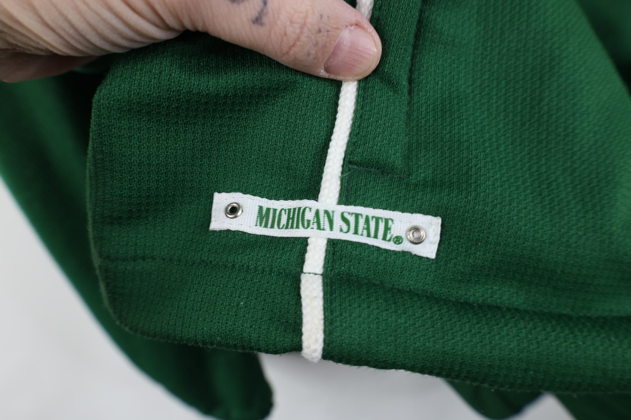 Nike Vintage Nike Swoosh Michigan State University Zip Jacket Size US M / EU 48-50 / 2 - 6 Thumbnail