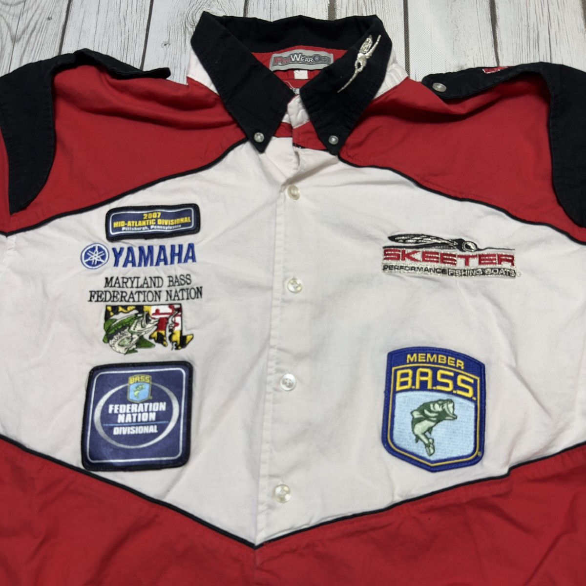 Vintage Bass Fishing jersey Size US XL / EU 56 / 4 - 3 Thumbnail