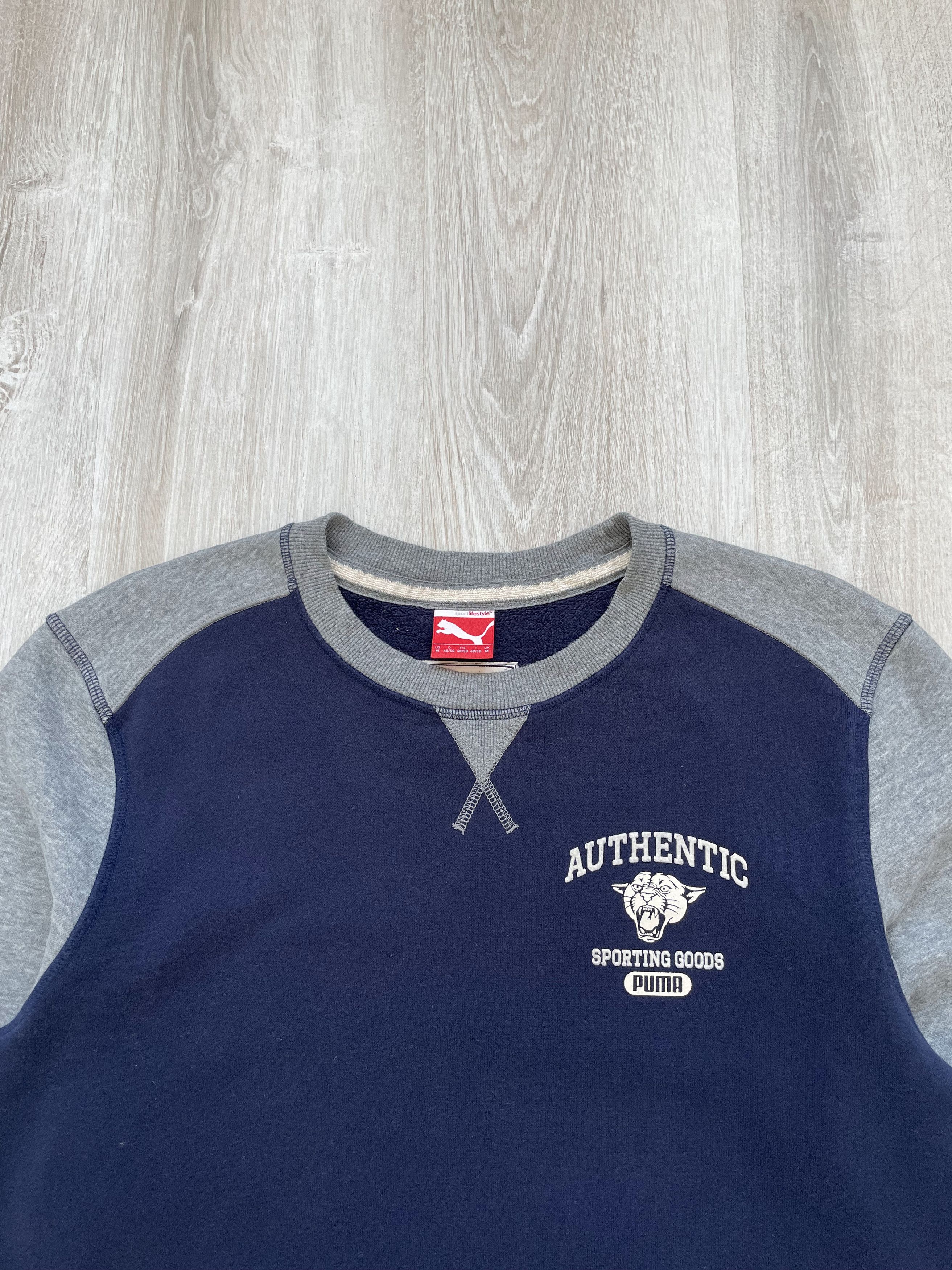 Puma Vintage Puma Sweatshirt Streetwear Size US M / EU 48-50 / 2 - 2 Thumbnail