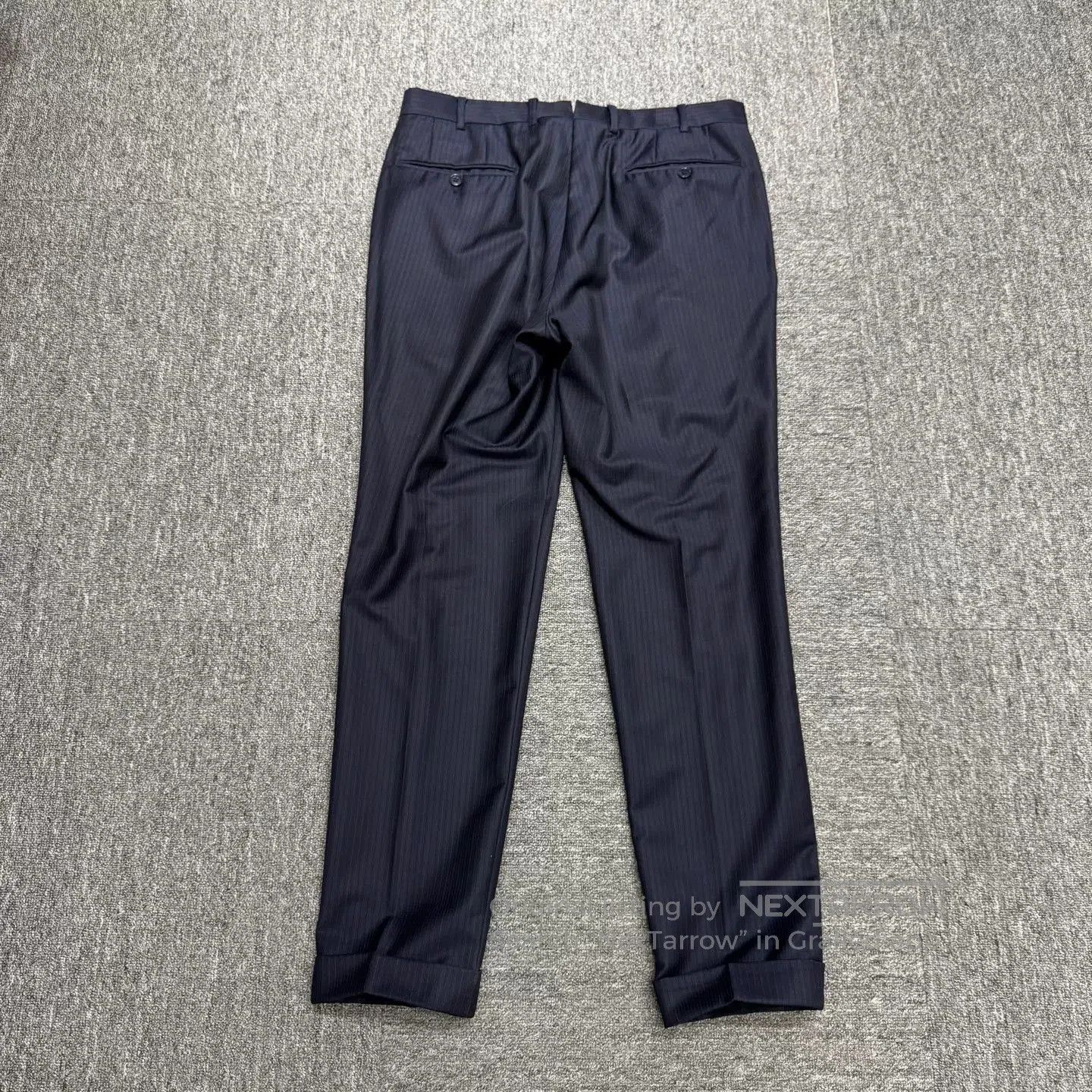 Ermenegildo Zegna Ermenegildo Zegna Vertical Stripe Wool Pants. Size US 32 / EU 48 - 5 Thumbnail