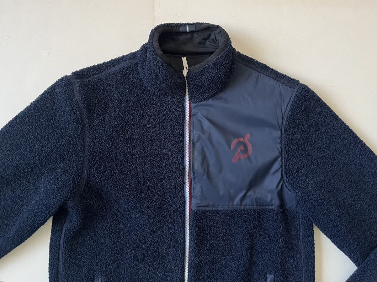 Peloton Peloton X Four Lap, Sherpa/Nylon Reversible Jacket, Men US M Size US M / EU 48-50 / 2 - 6 Thumbnail