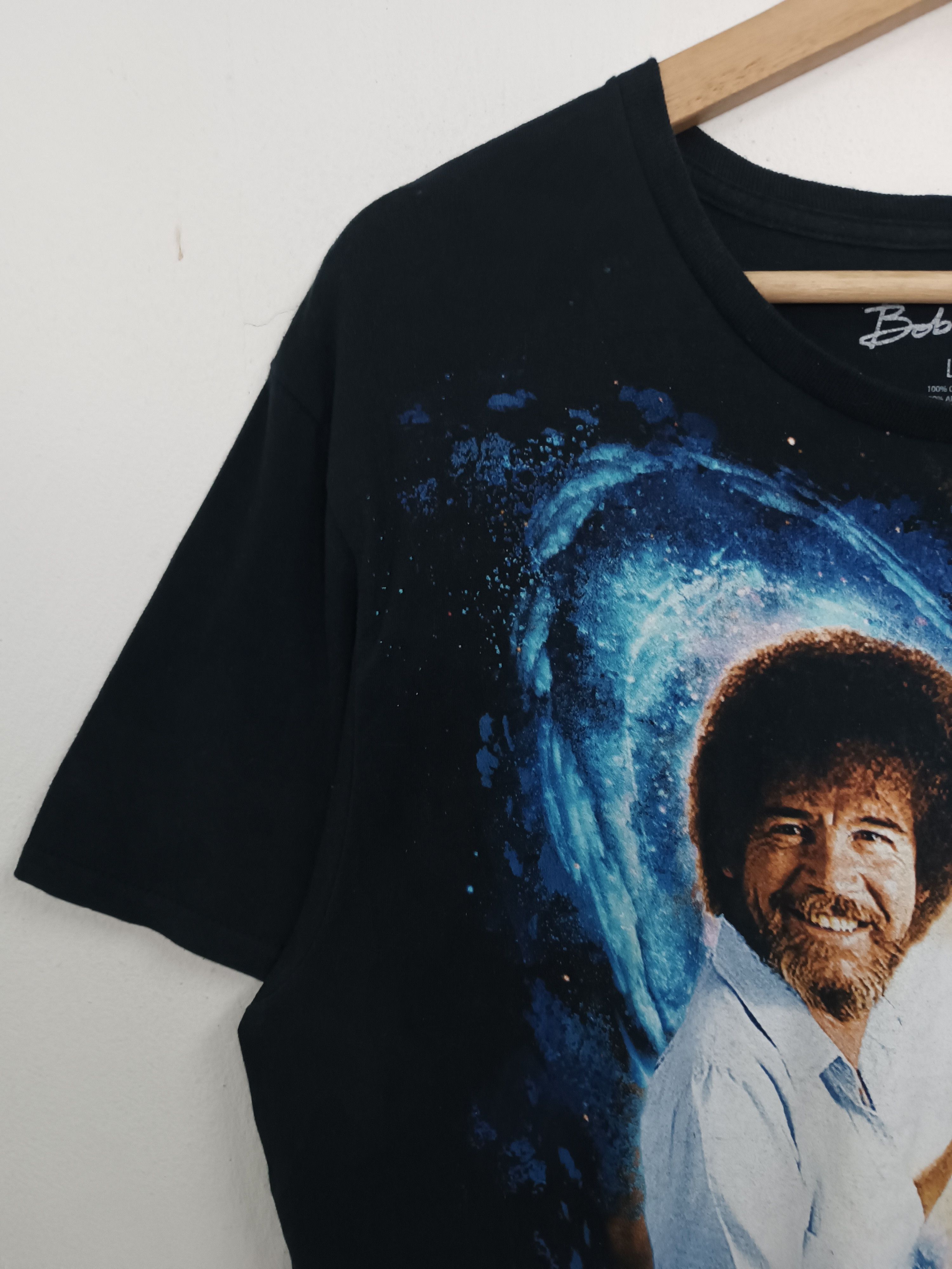 Other VINTAGE BOB ROSS PAINTER ART TEE picasso van gogh vinci Size US L / EU 52-54 / 3 - 5 Thumbnail
