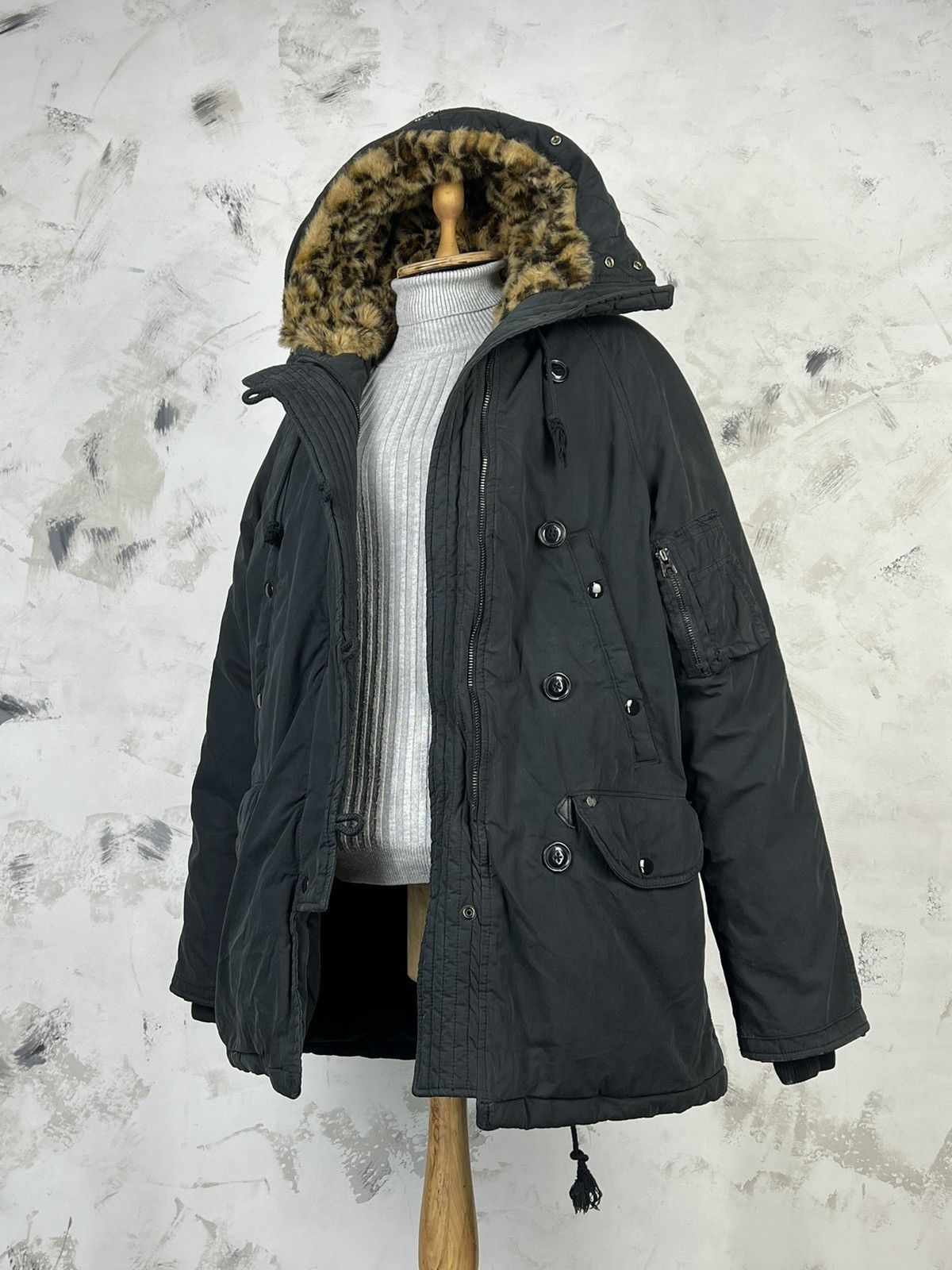 Denim & Supply Ralph Lauren Vintage Denim & Supply Ralph Lauren Parka Jacket Size S - M Size S / US 4 / IT 40 - 1 Thumbnail