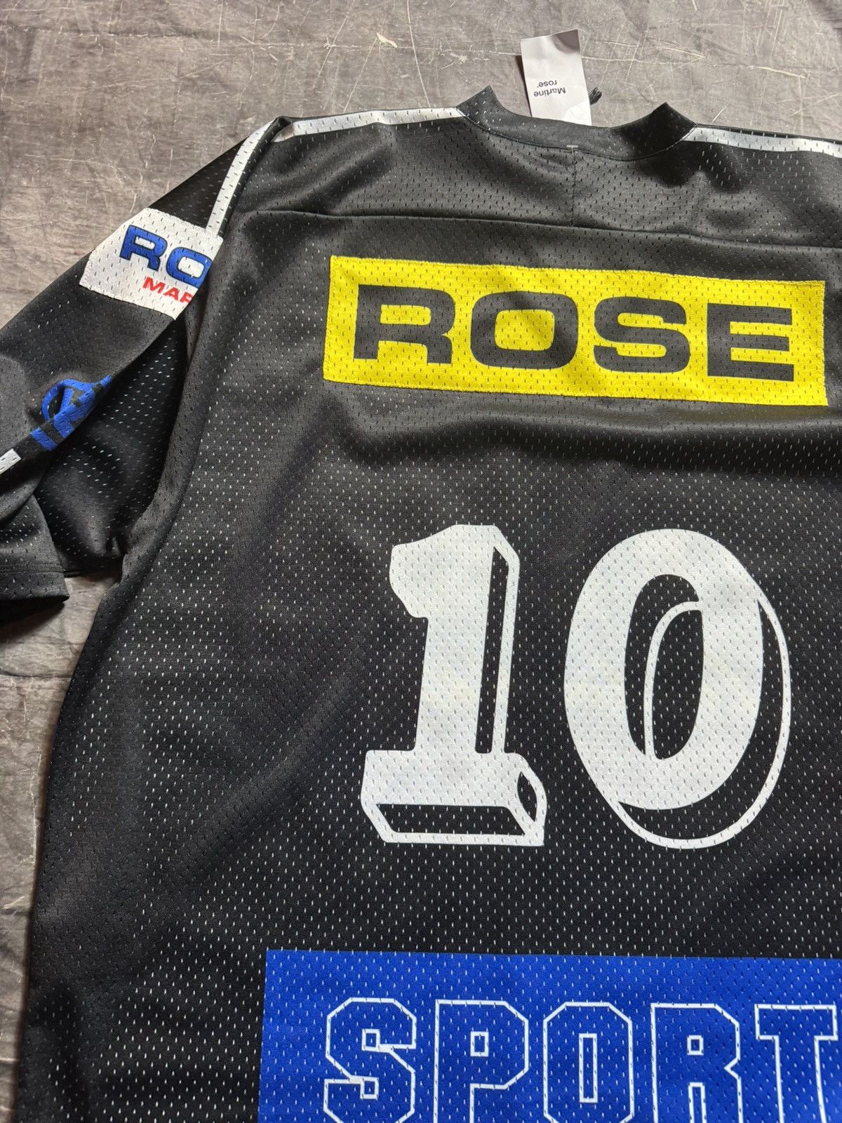 Martine Rose Martine Rose Football Oversized Mesh Top Size US L / EU 52-54 / 3 - 7 Thumbnail
