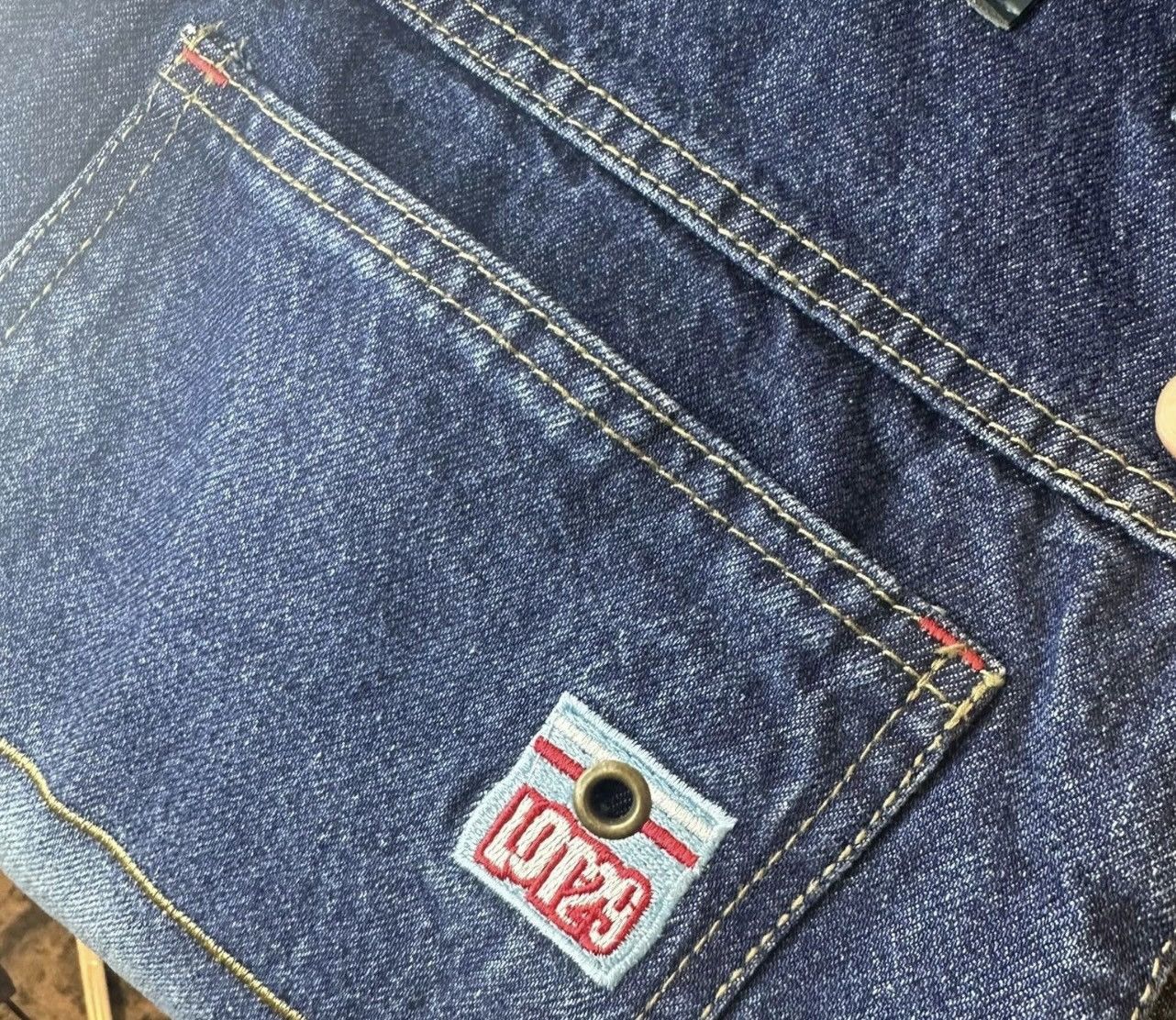 Warner Bros Lot29 Daffy Duck Y2K Jeans 34x33 – Looney Tunes Streetwear Size US 34 / EU 50 - 7 Thumbnail