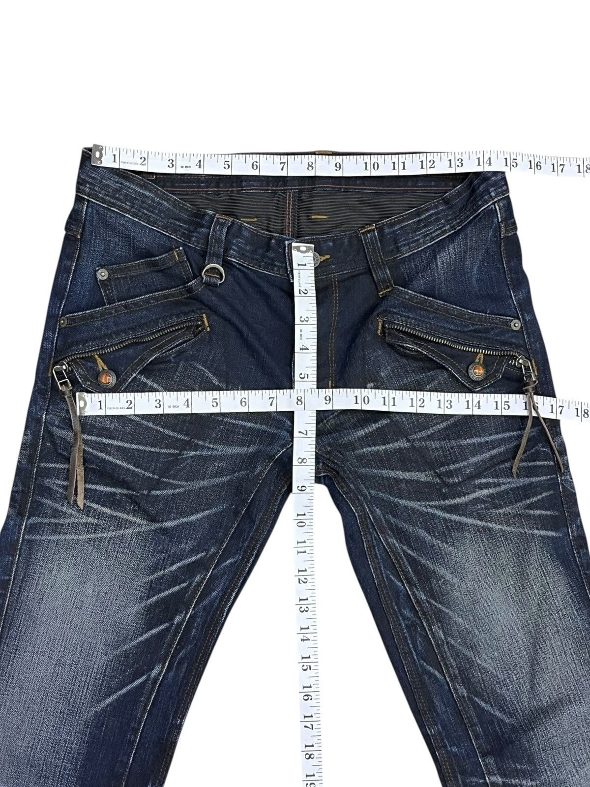 Nicole Club Vintage NICOLE CLUB for MEN Denim Kapital Vibes, Gem Detail Size US 29 - 16 Thumbnail