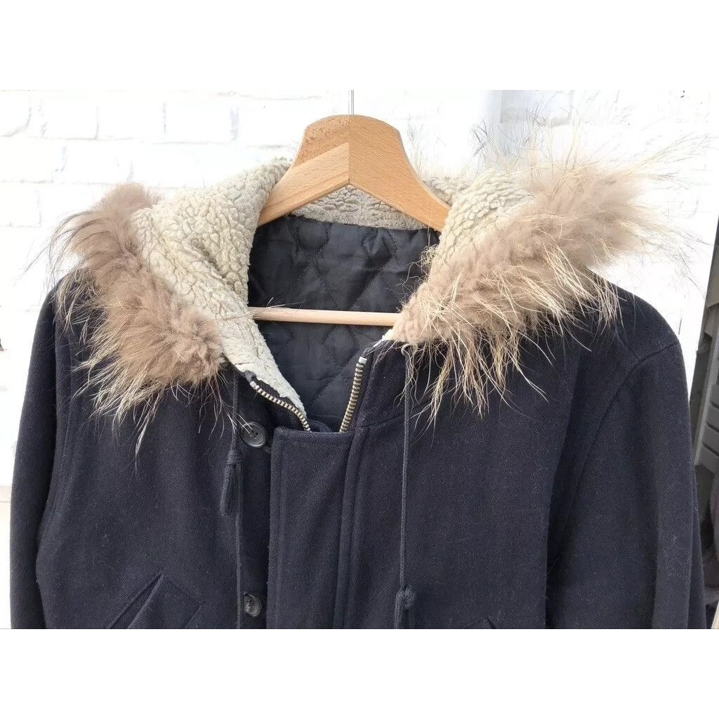 Sandro Navy Winter Parka Size US M / EU 48-50 / 2 - 2 Thumbnail