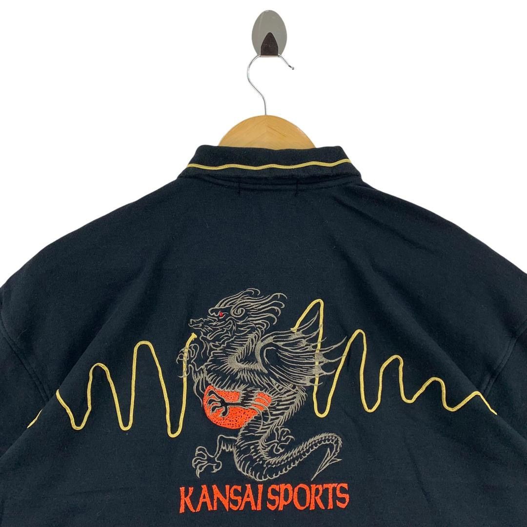 Kansai Yamamoto × Vintage Vintage 90s KANSAI SPORTS polo tees Size US L / EU 52-54 / 3 - 10 Thumbnail