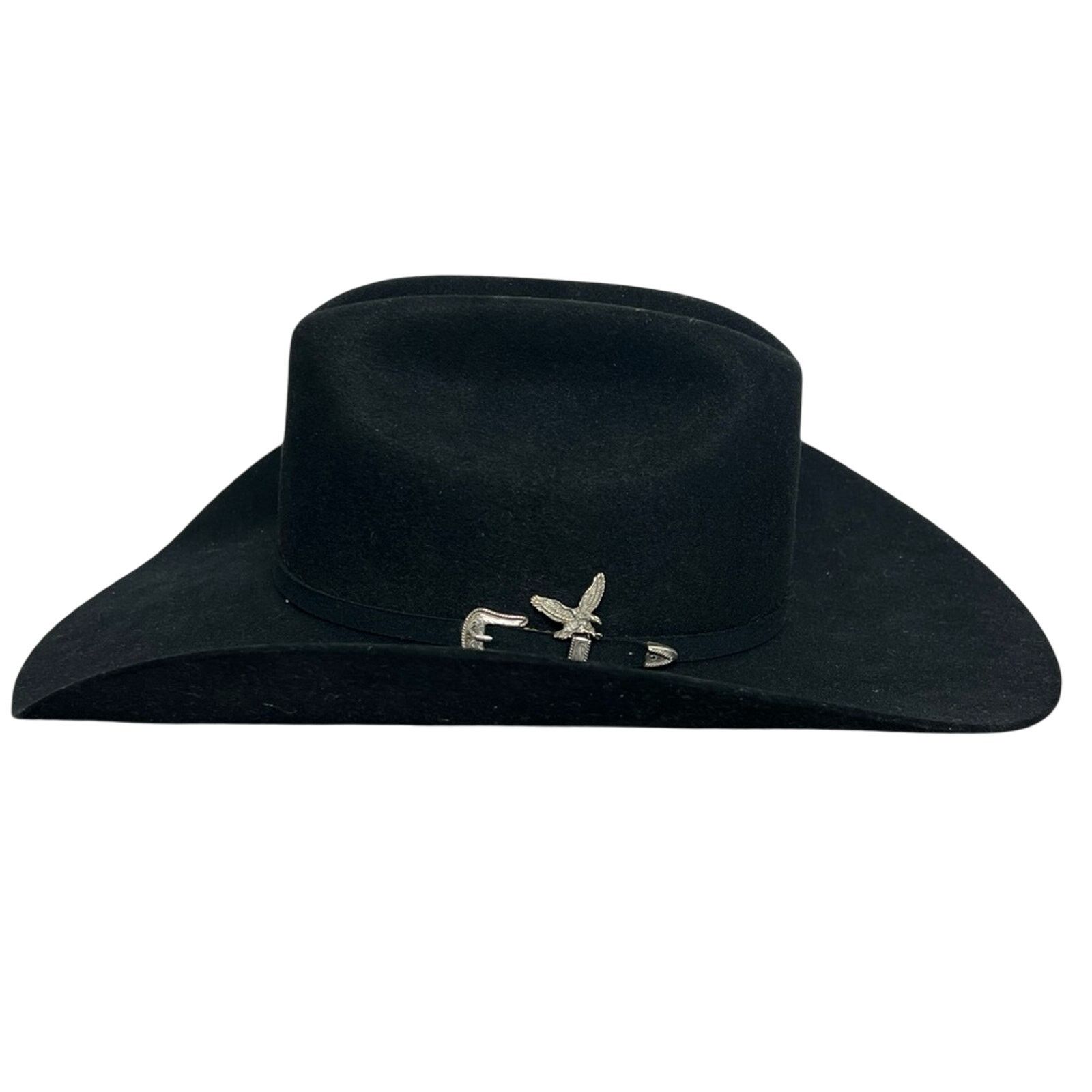 Other Resistol Challenger 5X Fur Cowboy Hat Size 7 1/8 WORN ONCE Size ONE SIZE - 2 Thumbnail