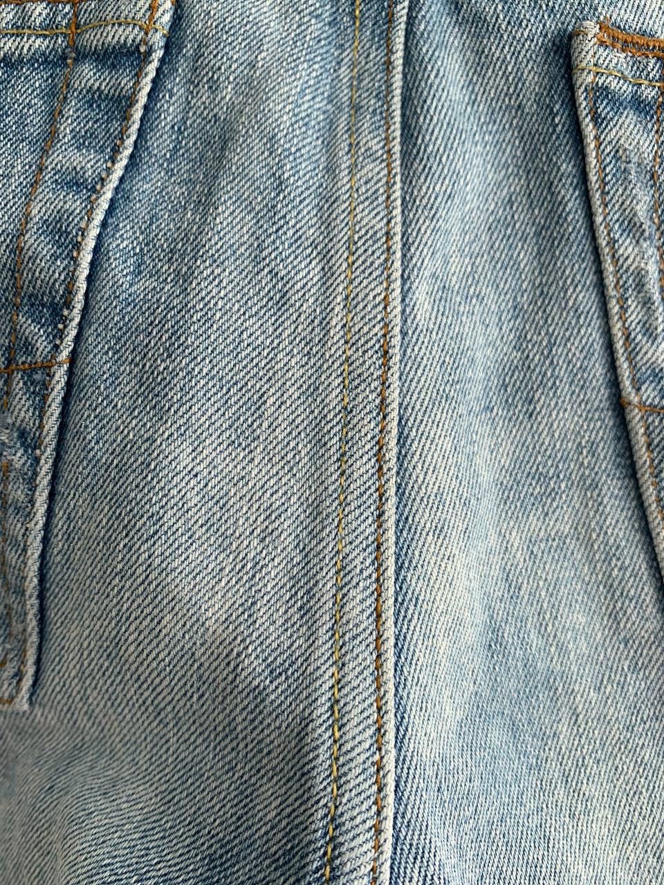 Emmett × Japanese Brand EMMETT Unisex E D Bill Lt Rip Wash 562/m Selvedge Jeans Size US 29 - 7 Thumbnail