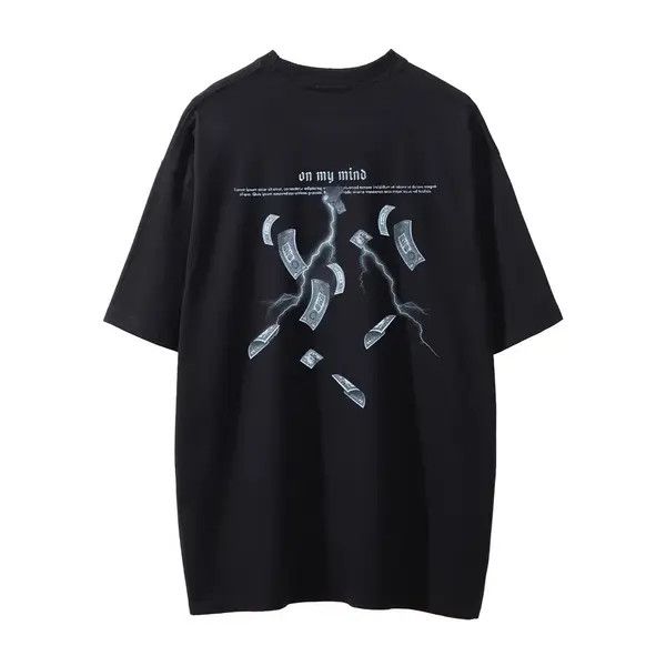 Japanese Brand Kirari x Mayu Vintage Angel Print Washed Distressed T-Shirt Size US L / EU 52-54 / 3 - 6 Thumbnail